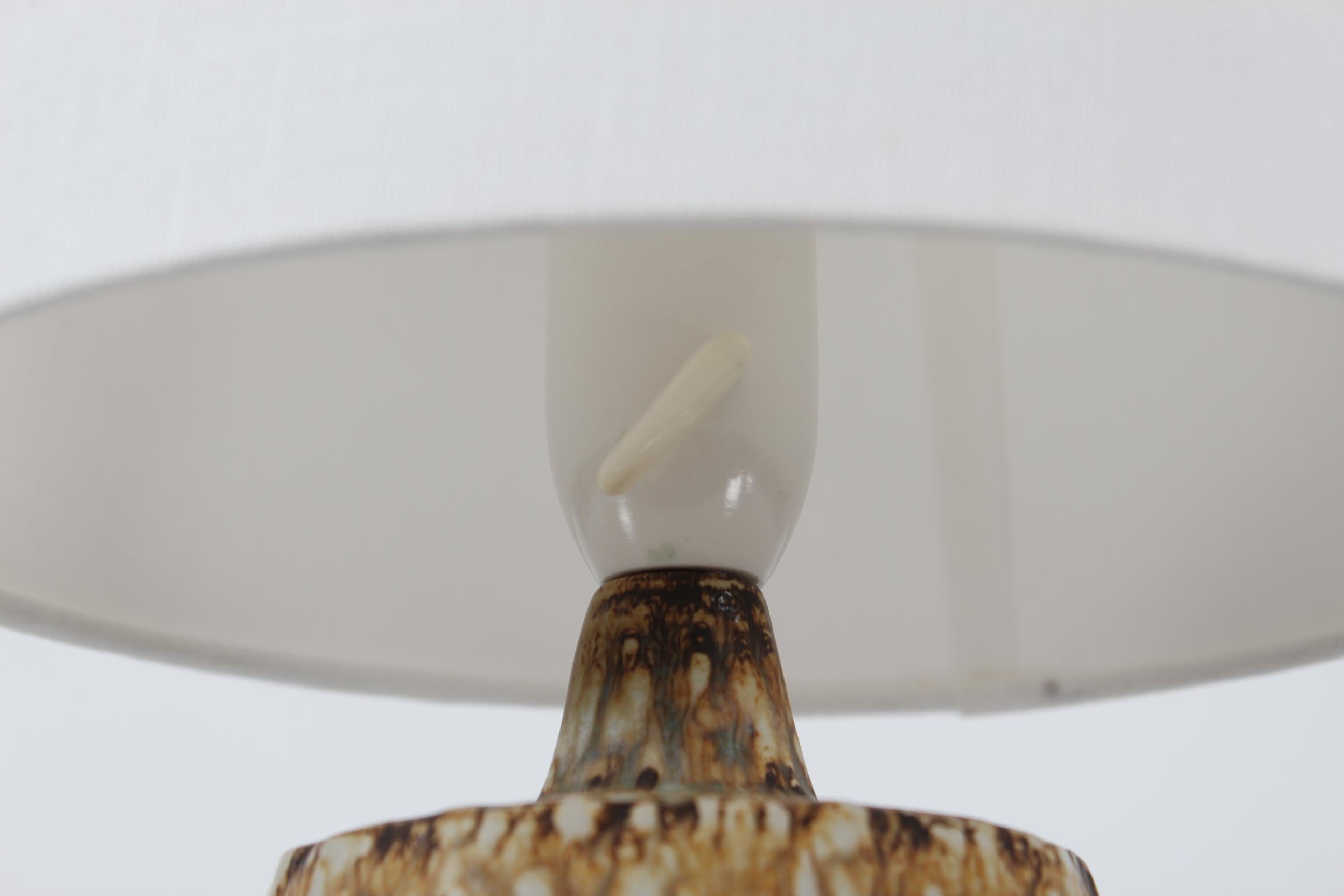 Gunnar Nylund Rubus Table Lamp for Rörstrand Sweden Scandinavian Modern Ceramic  For Sale 1