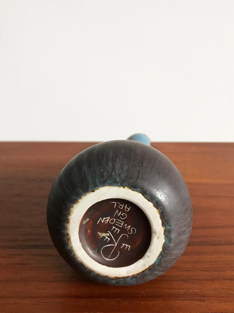 Vase En Grès Gunnar Nylund Rörstrand - Design Midcentury Modern, Occasion Excellent