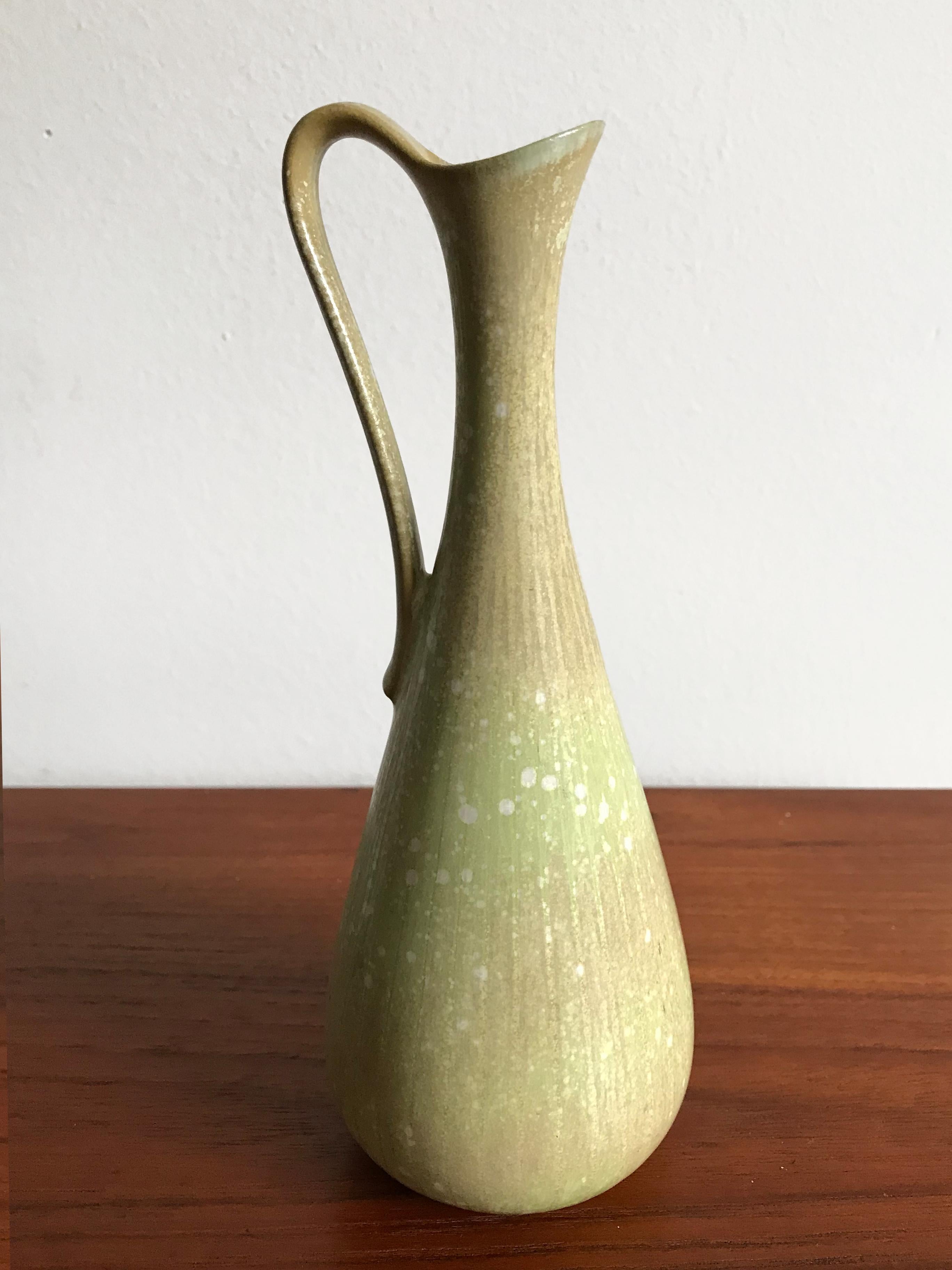 Gunnar Nylund Scandinavian Midcentury Set Stoneware Vases for Rörstrand, 1950s In Good Condition In Reggio Emilia, IT