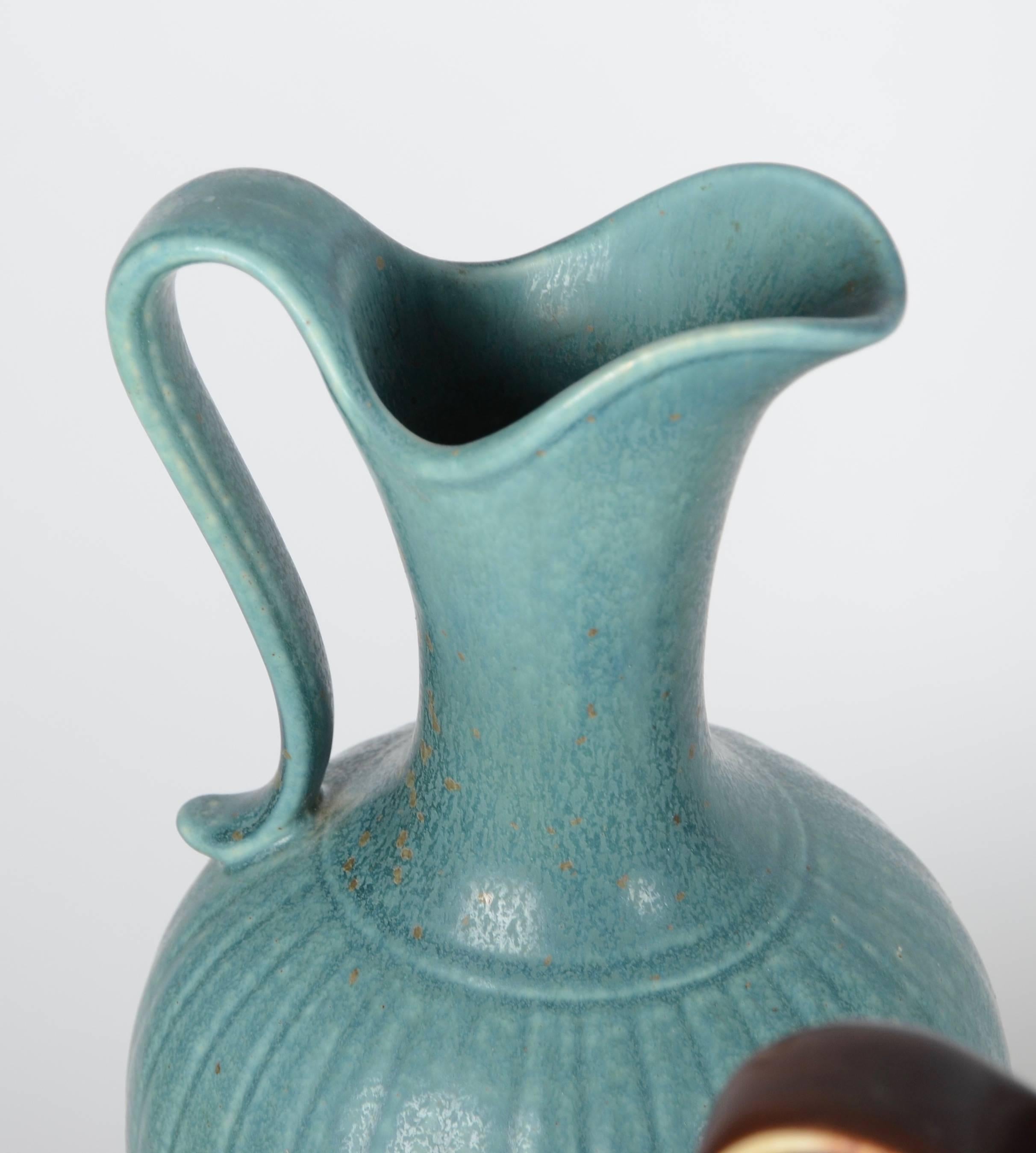 Swedish Gunnar Nylund, Set with Three Vases / Pitchers, Ceramic, Rörstrand, Sweden