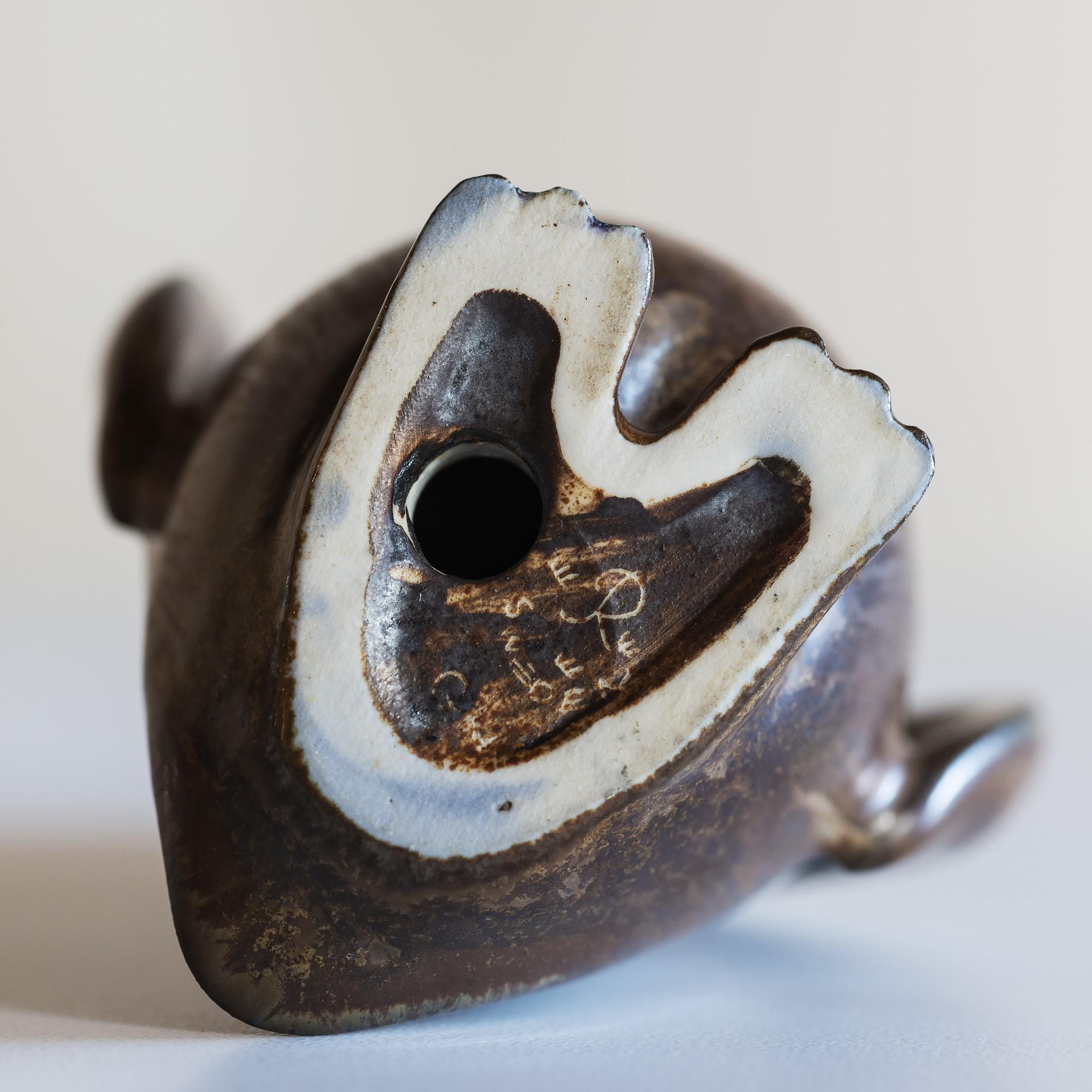 Mid-20th Century Gunnar Nylund Small Stoneware Penguin for Rörstrand, 1950s