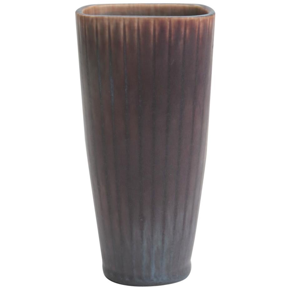 Gunnar Nylund Stoneware "GN ARH" Vase for Rörstrand, Sweden, 1950s For Sale
