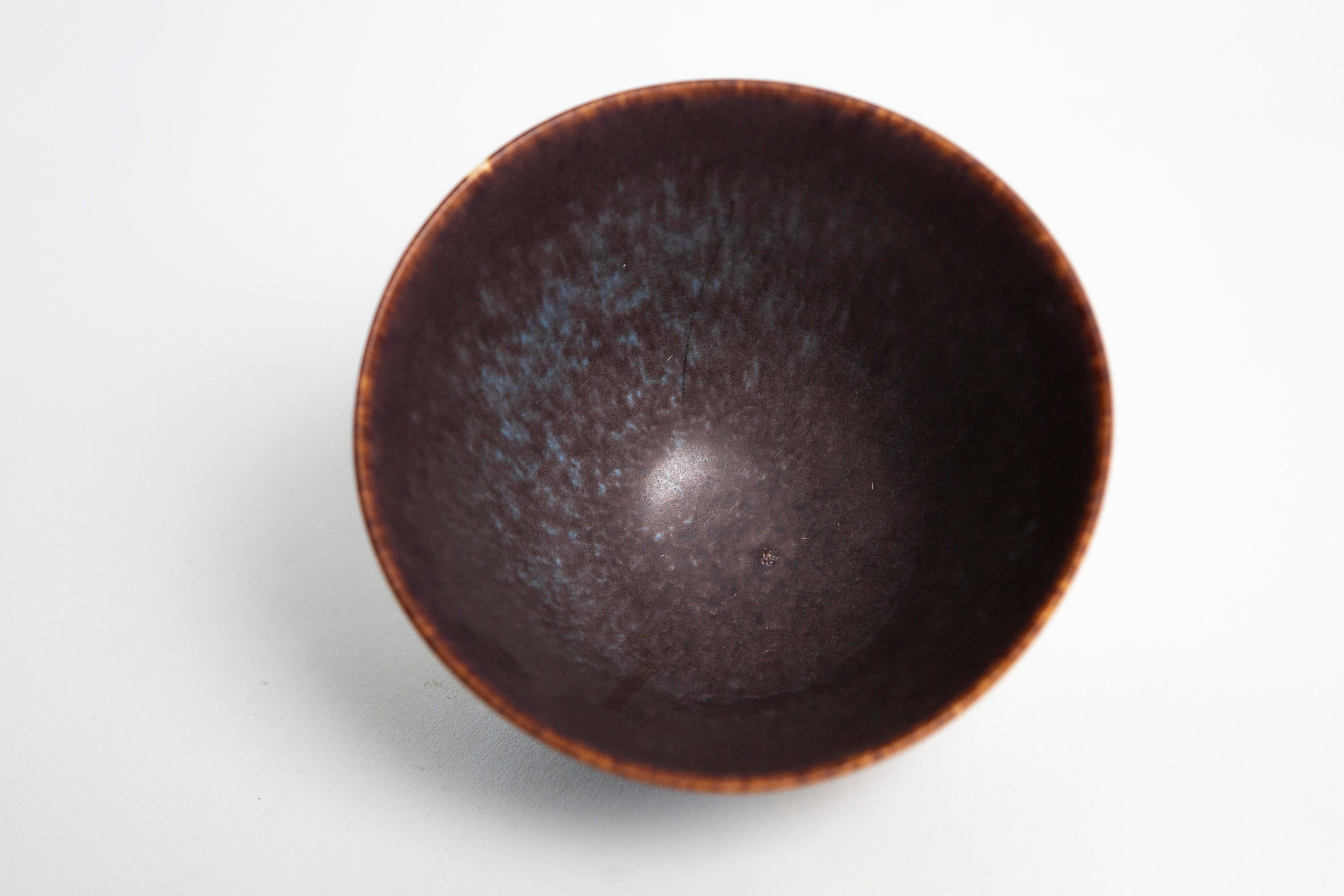 Schale „GN ARU“ aus Steingut von Gunnar Nylund für Rrstrand, Schweden, 1960er Jahre im Angebot 1