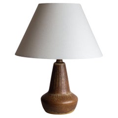 Lampada da tavolo in gres di Gunnar Nylund, anni '60, Svezia