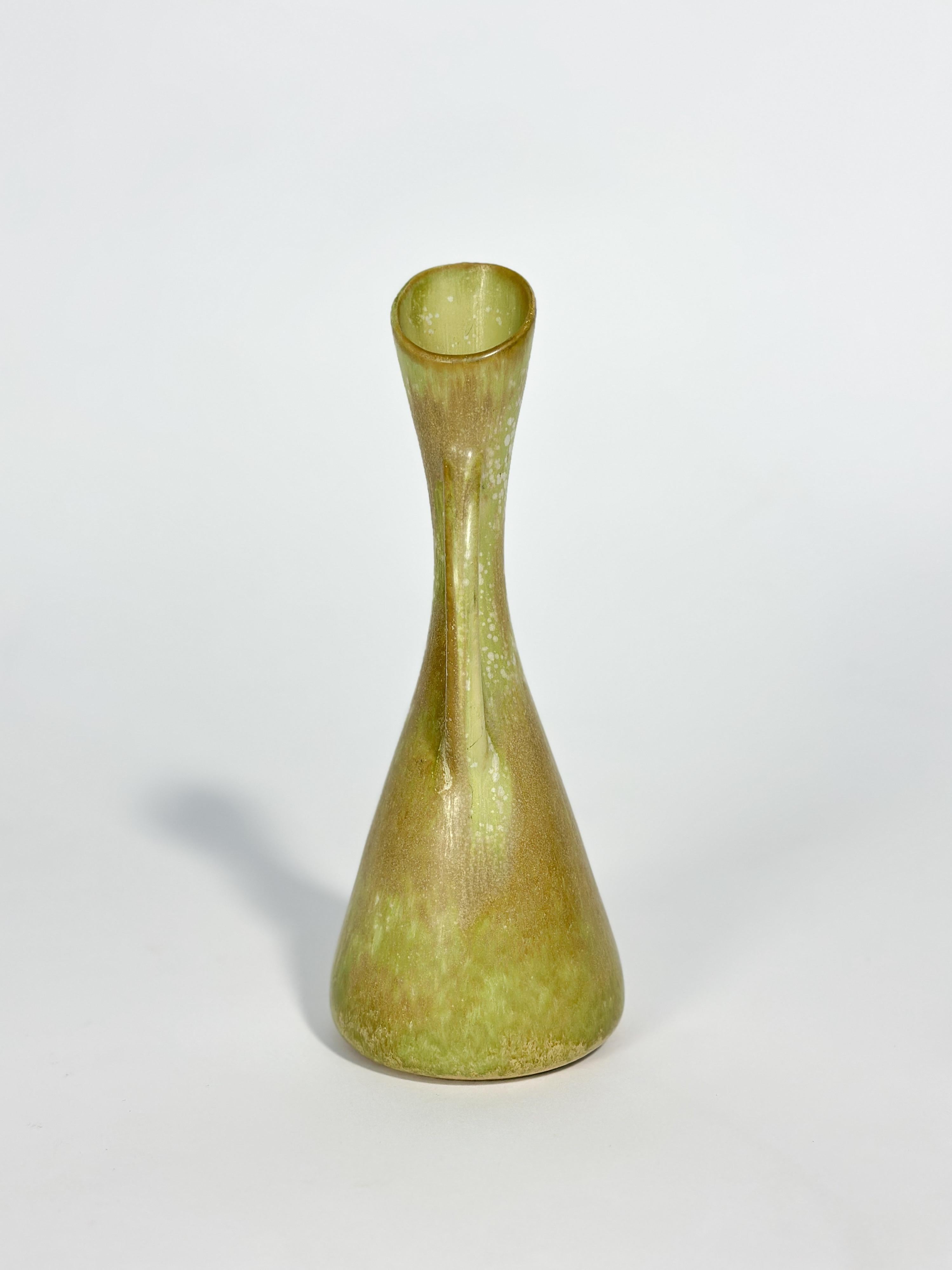 Scandinavo moderno Vaso in gres Gunnar Nylund Rörstrand Brocca Svezia anni '50 in vendita