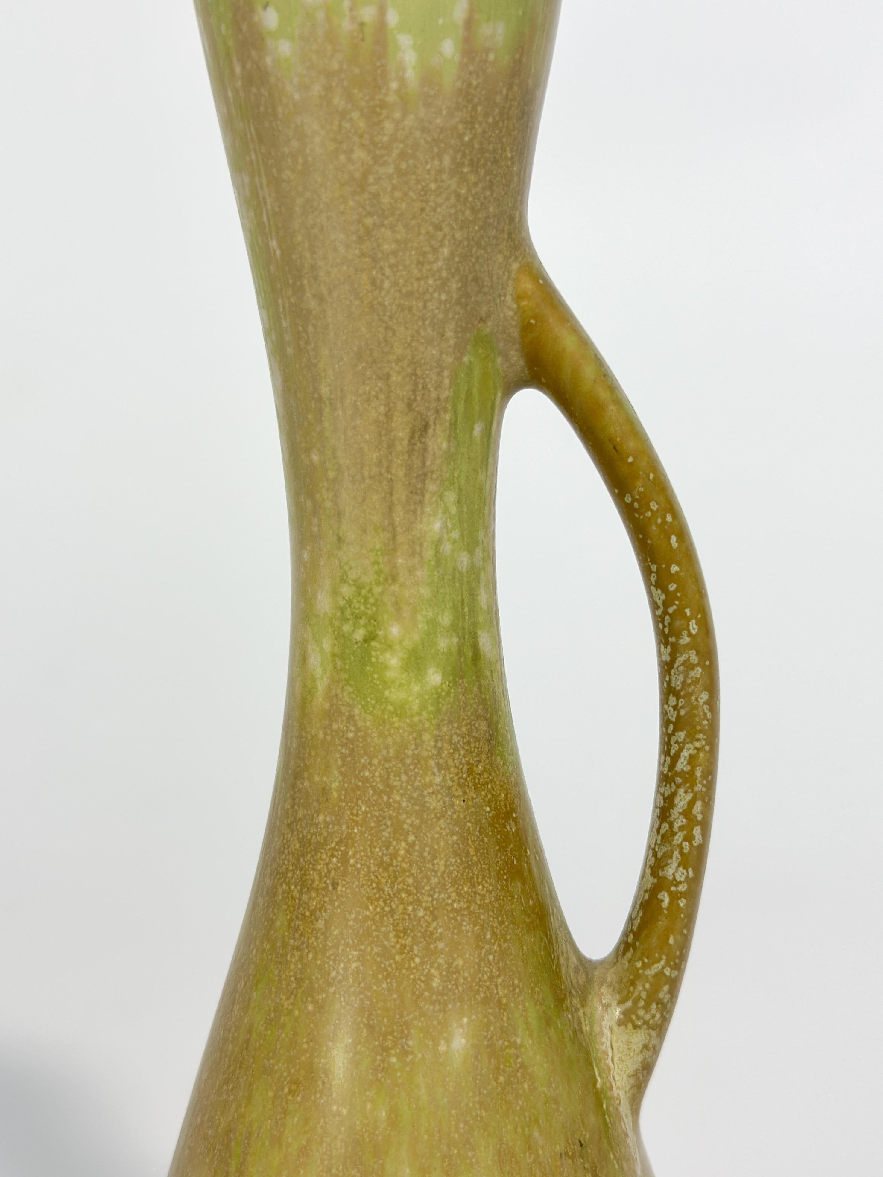 Metà XX secolo Vaso in gres Gunnar Nylund Rörstrand Brocca Svezia anni '50 in vendita