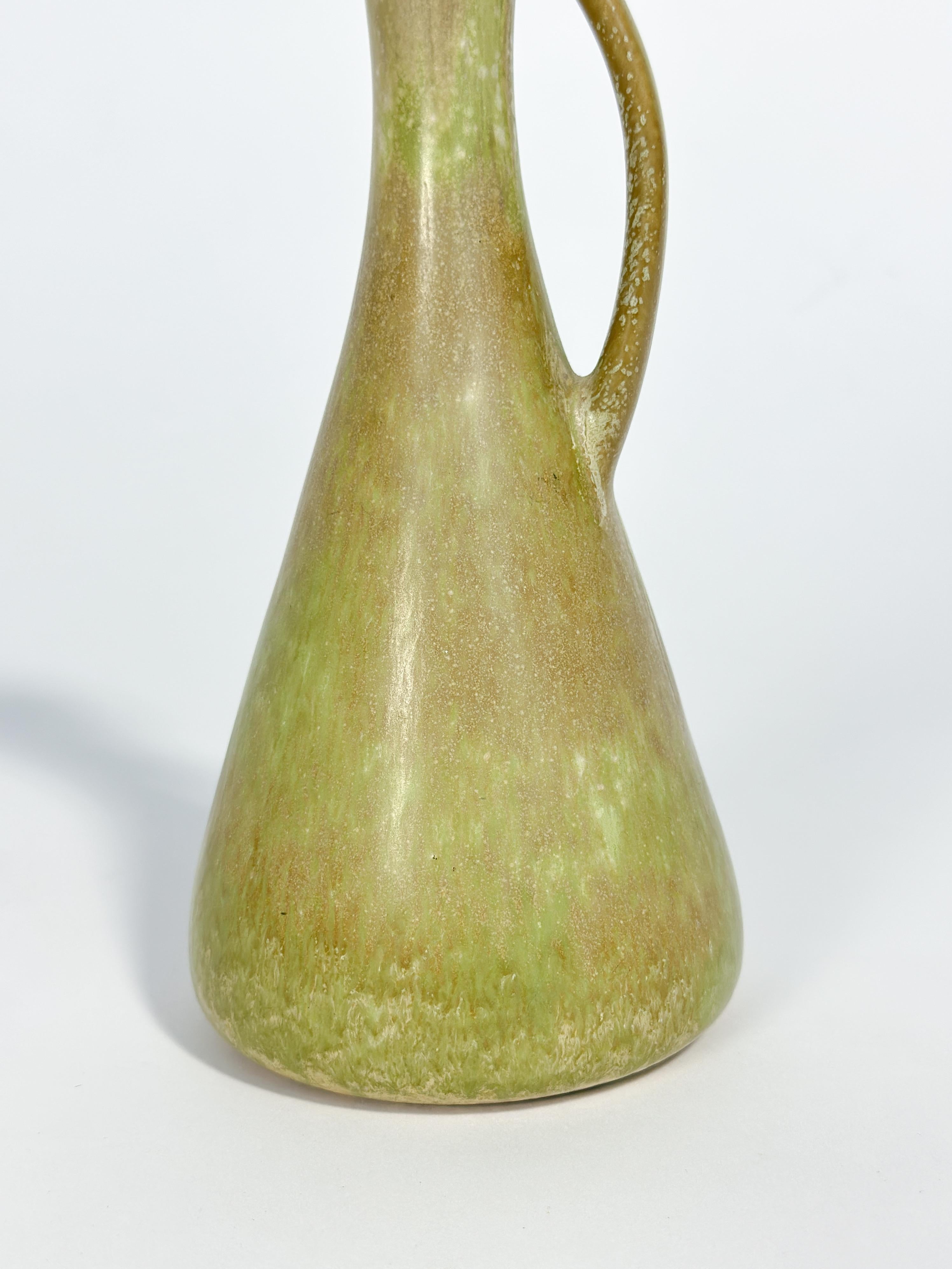Grès porcellanato Vaso in gres Gunnar Nylund Rörstrand Brocca Svezia anni '50 in vendita