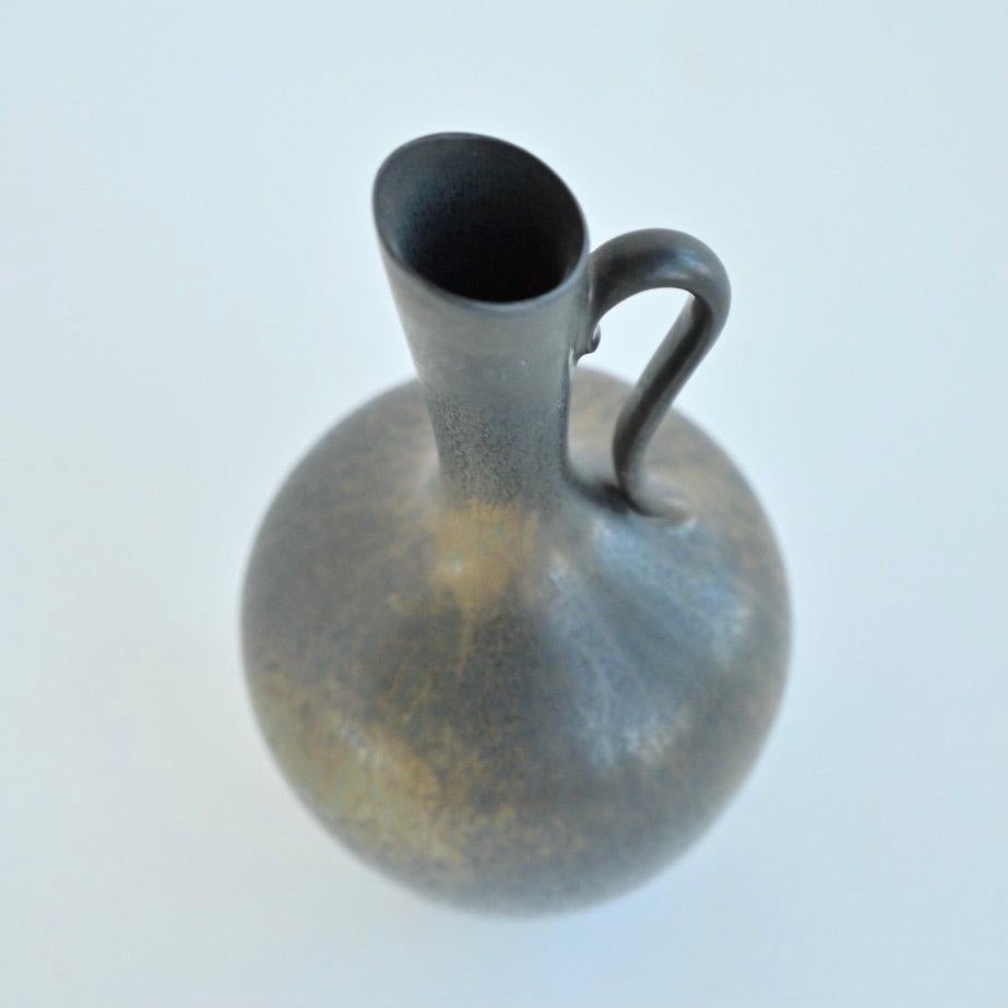 Ceramic pitcher / vase designed by Gunnar Nylund. Sweden, 1950’s. Signed.