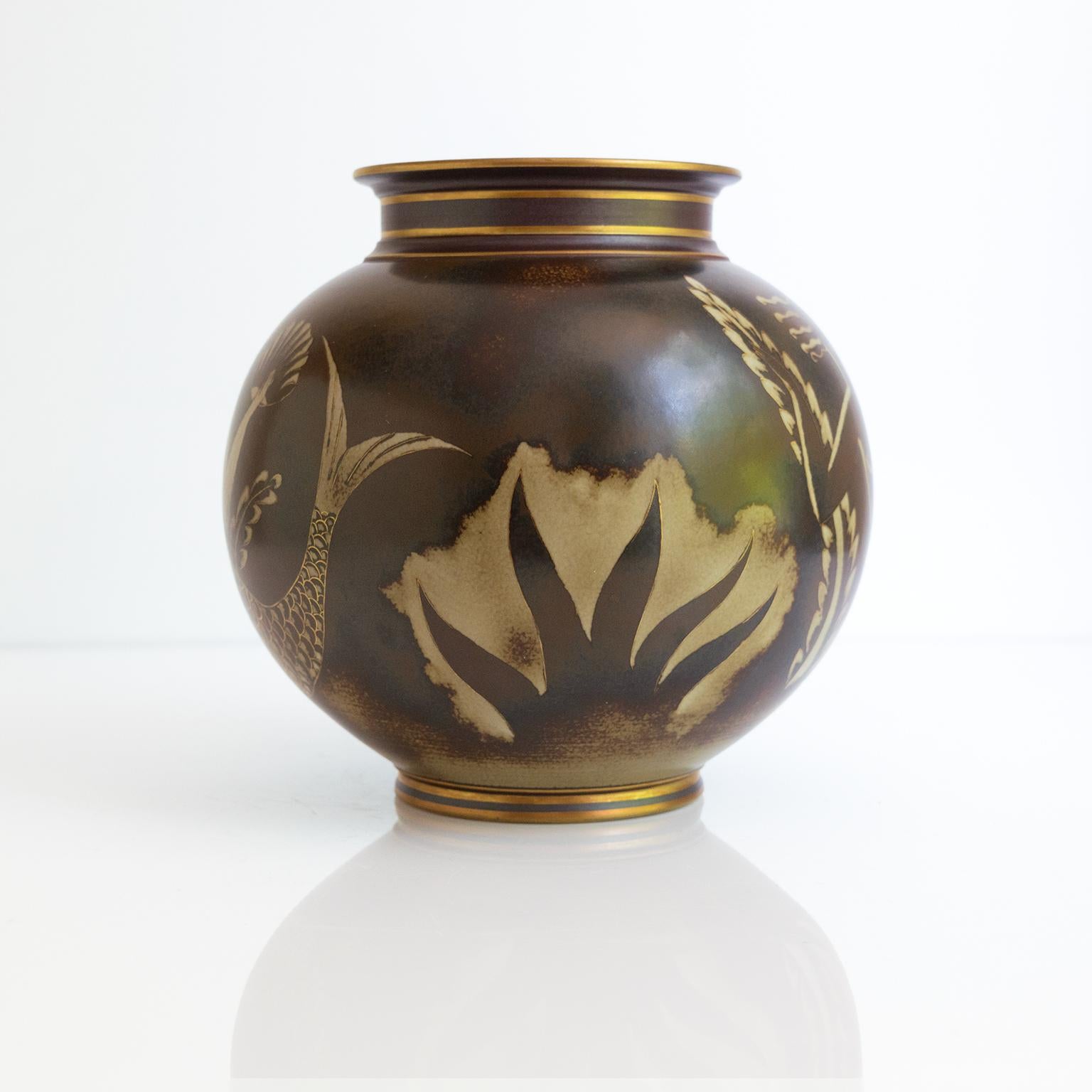 Gunnar Nylund, Art Deco svedese, vaso 