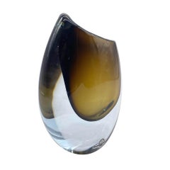 Gunnar Nylund Swedish Midcentury Glass Vase B772, Strömbergshyttan