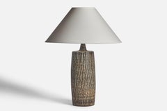 Gunnar Nylund, Lampada da tavolo, Gres, Svezia, anni '40