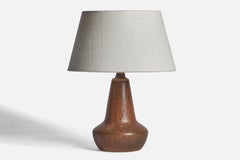 Gunnar Nylund, Lampada da tavolo, Gres, Svezia, anni '40