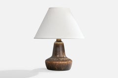 Gunnar Nylund, Lampada da tavolo, Gres, Svezia, anni '40