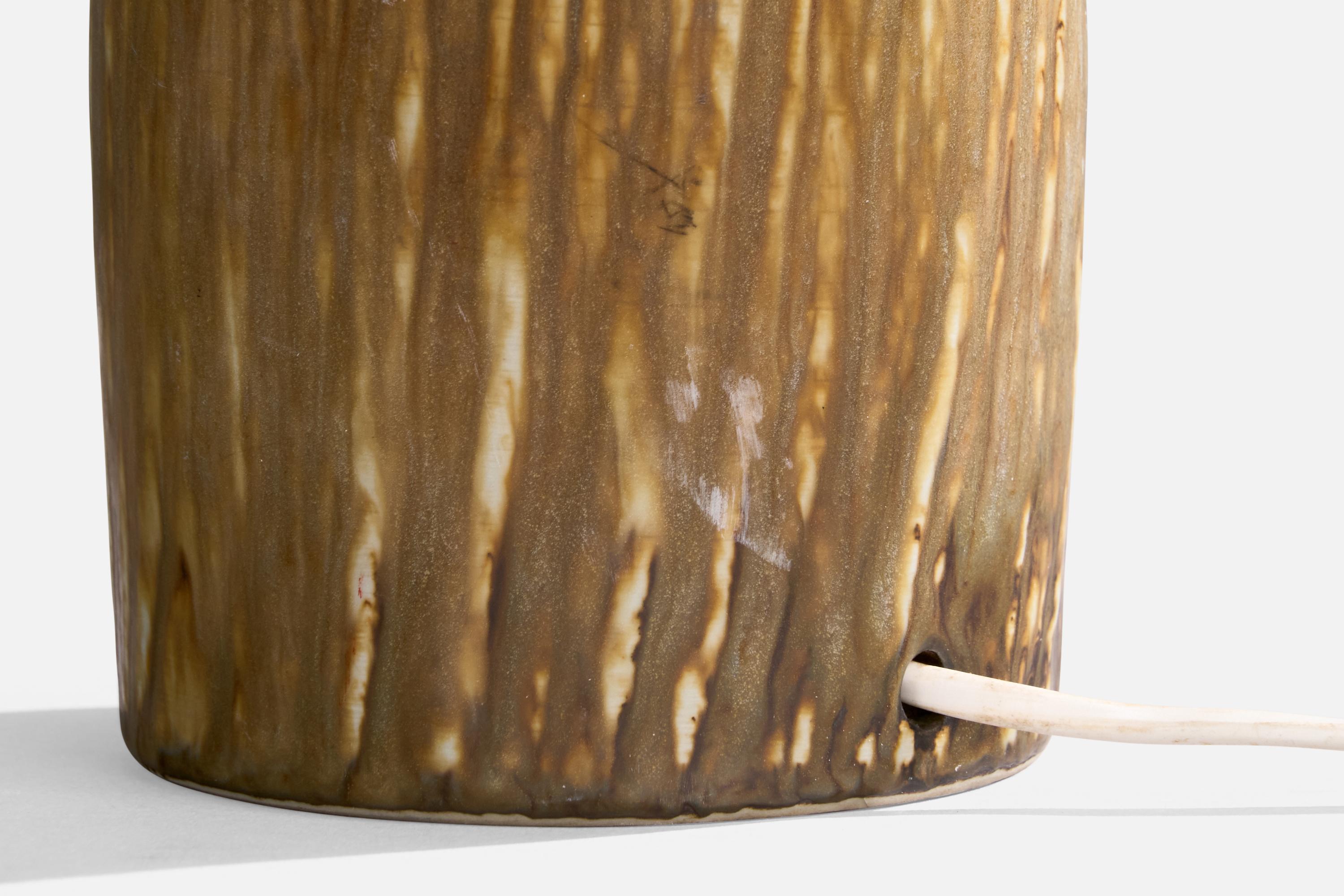 Gunnar Nylund, Lampe de Table, Grès, Suède, Années 1940 en vente 4