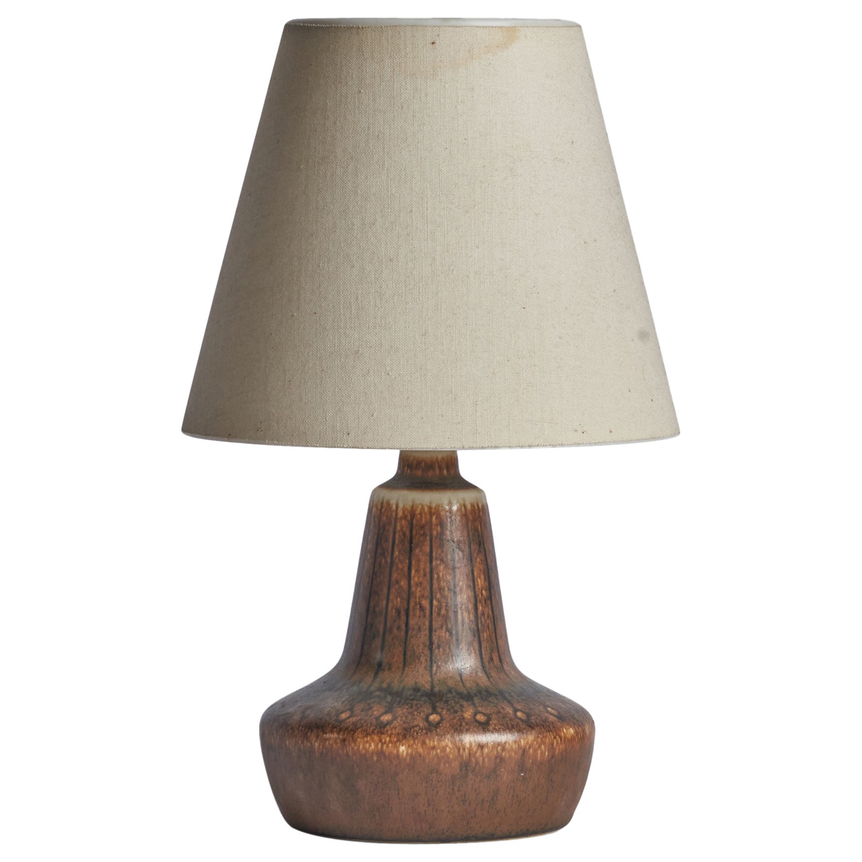 Gunnar Nylund, Lampada da tavolo, Gres, Svezia, anni '40