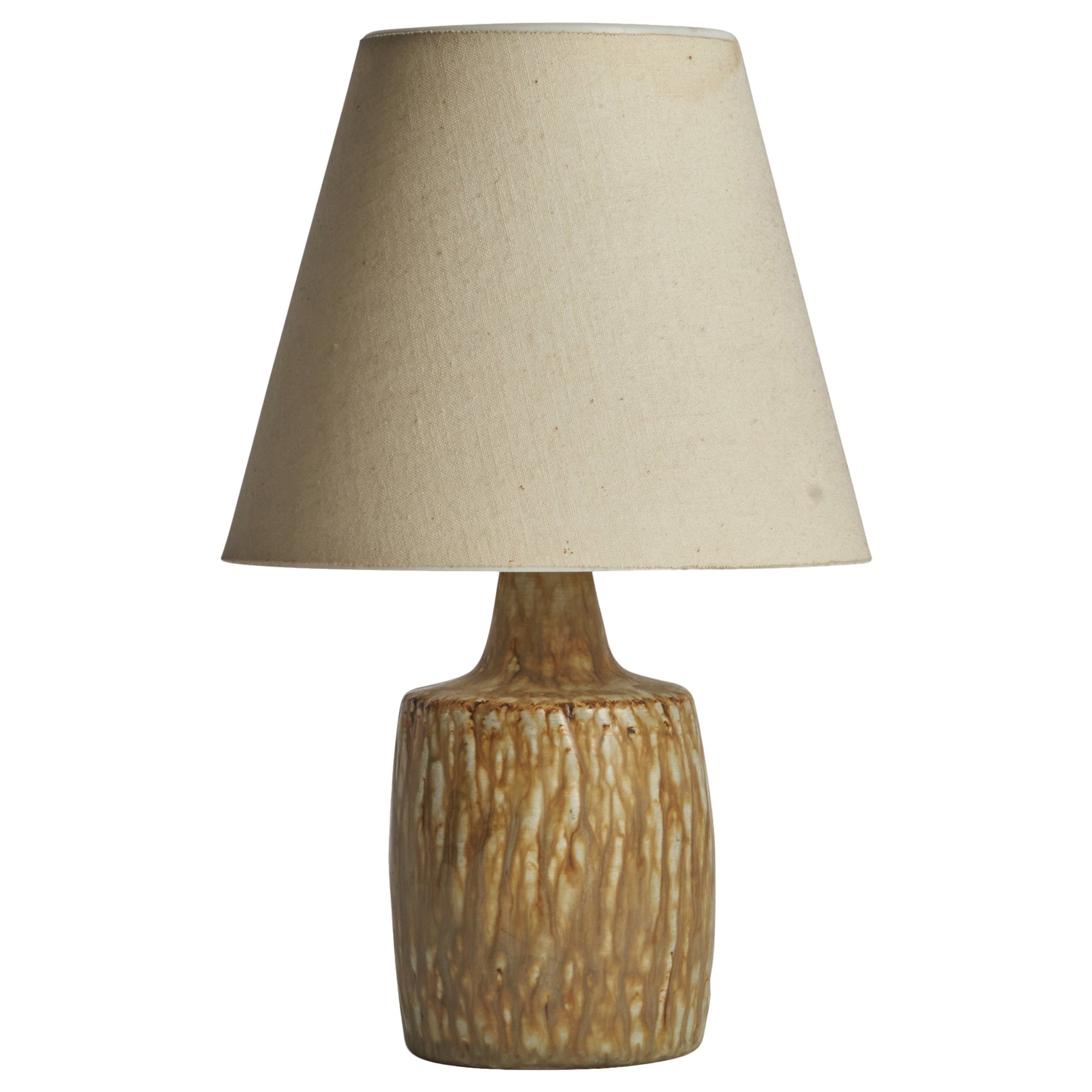 Gunnar Nylund, Table Lamp, Stoneware, Sweden, 1940s