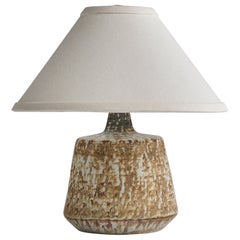 Gunnar Nylund, Table Lamp, Stoneware, Sweden, 1940s