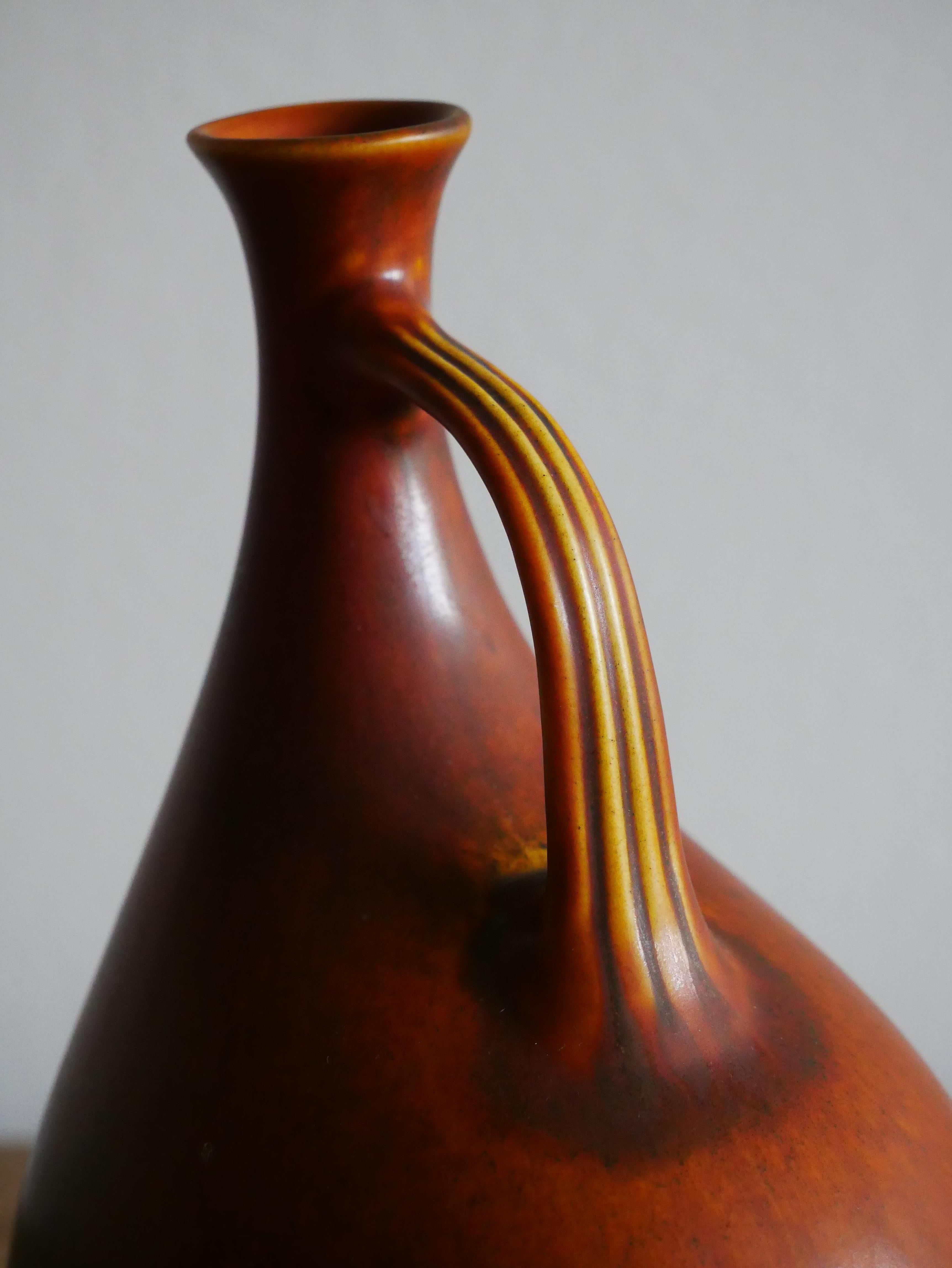 Scandinavian Modern Gunnar Nylund Nymölle Vase 1960s  For Sale