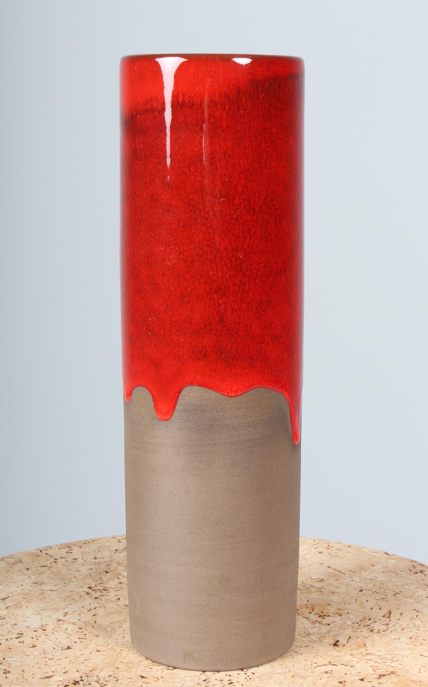 Danish Gunnar Nylund Vase, Glazed Stoneware, 1960s