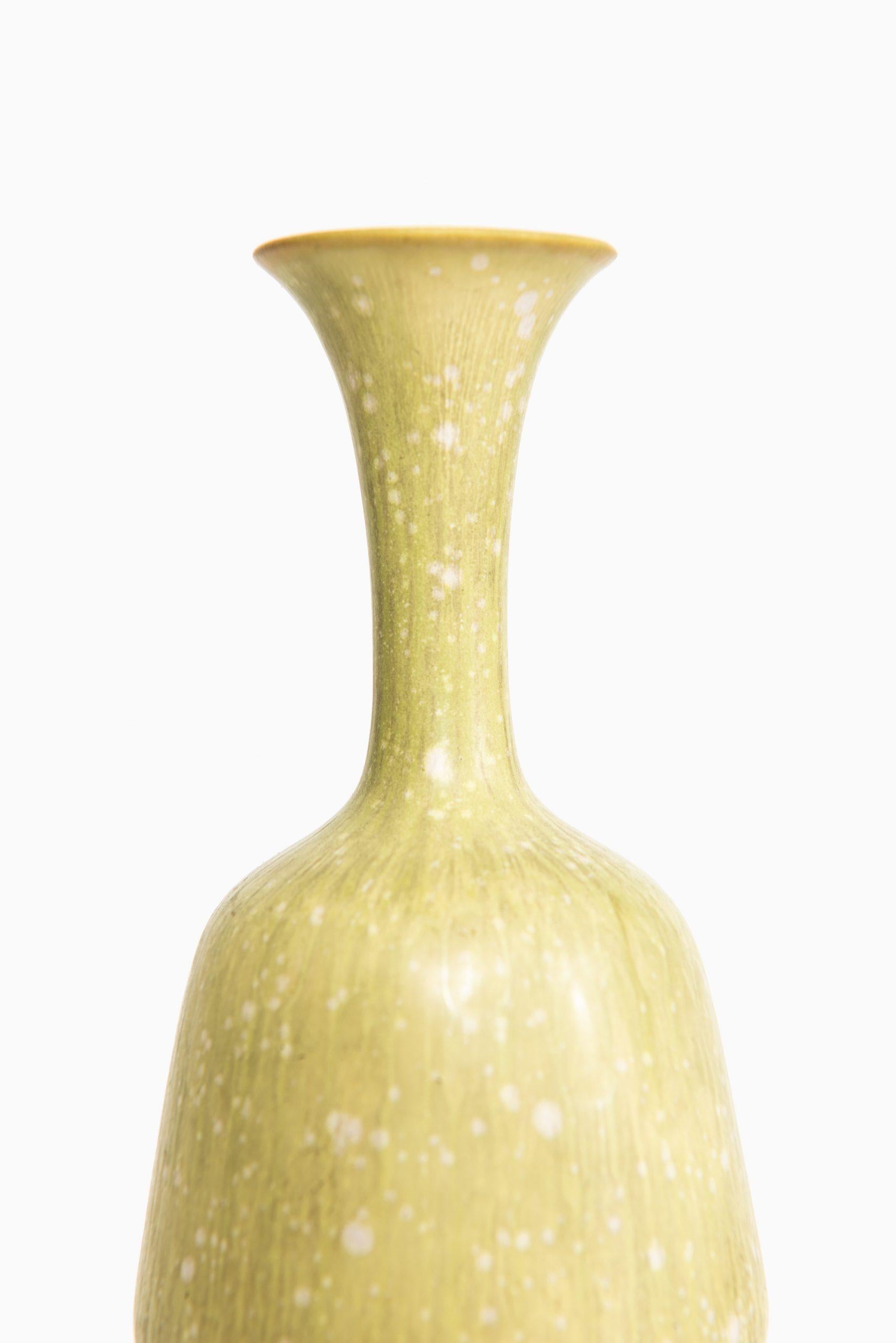 Scandinavian Modern Gunnar Nylund Vase Produced by Rörstrand in Sweden For Sale