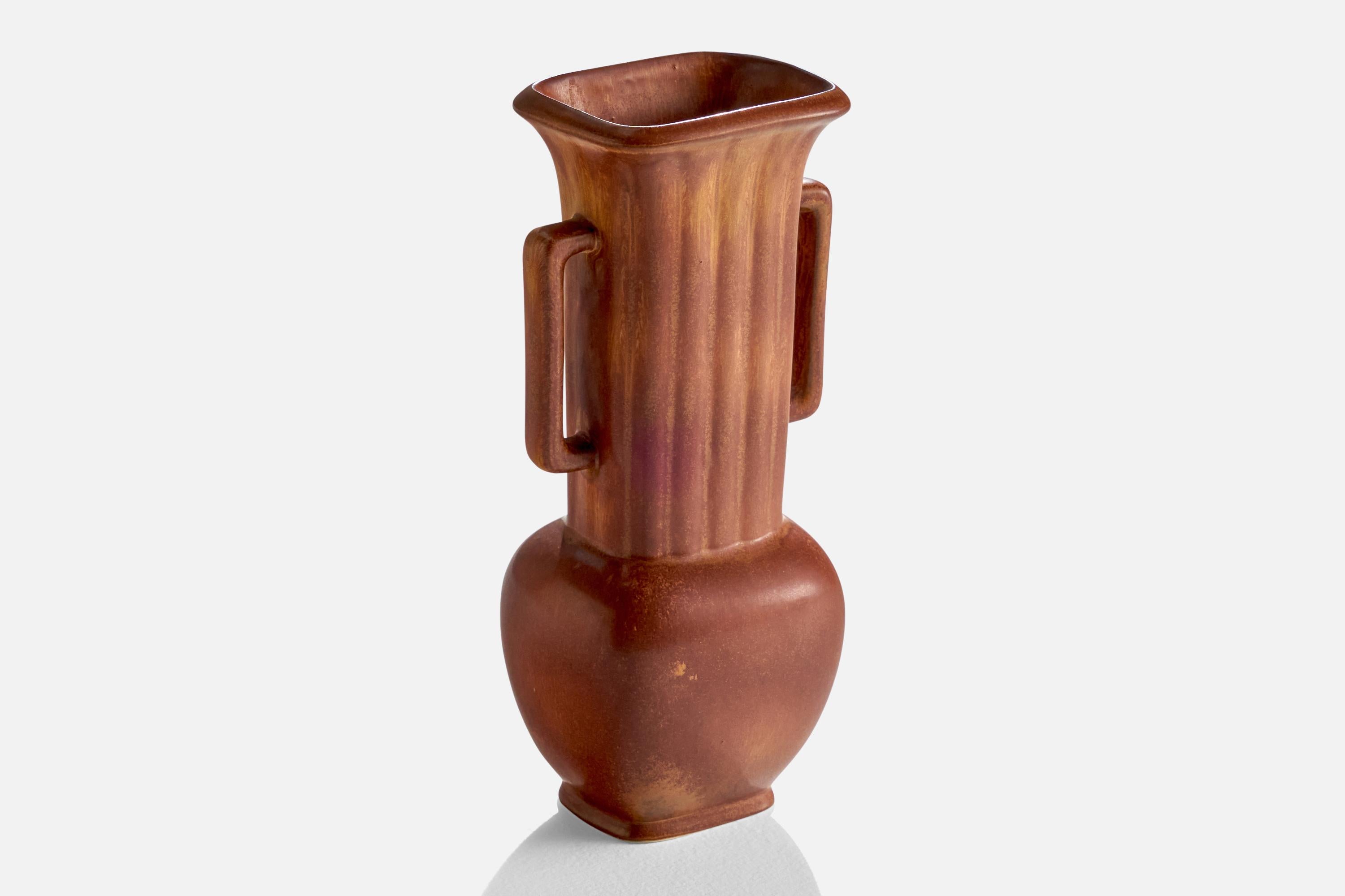 Scandinavo moderno Gunnar Nylund, Vaso, Gres, Svezia, anni '40 in vendita