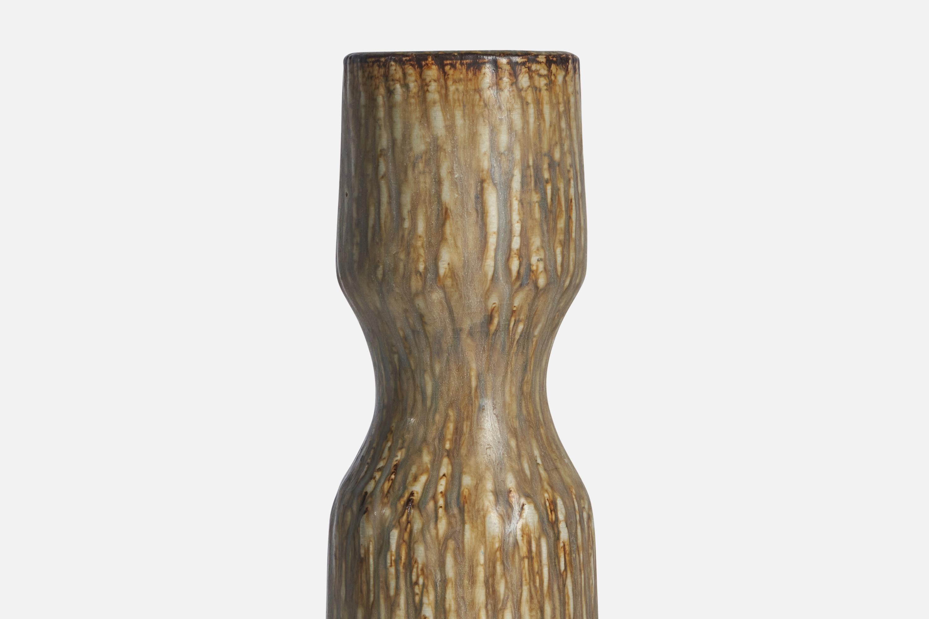 Swedish Gunnar Nylund, Vase, Stoneware, Sweden, 1940s For Sale