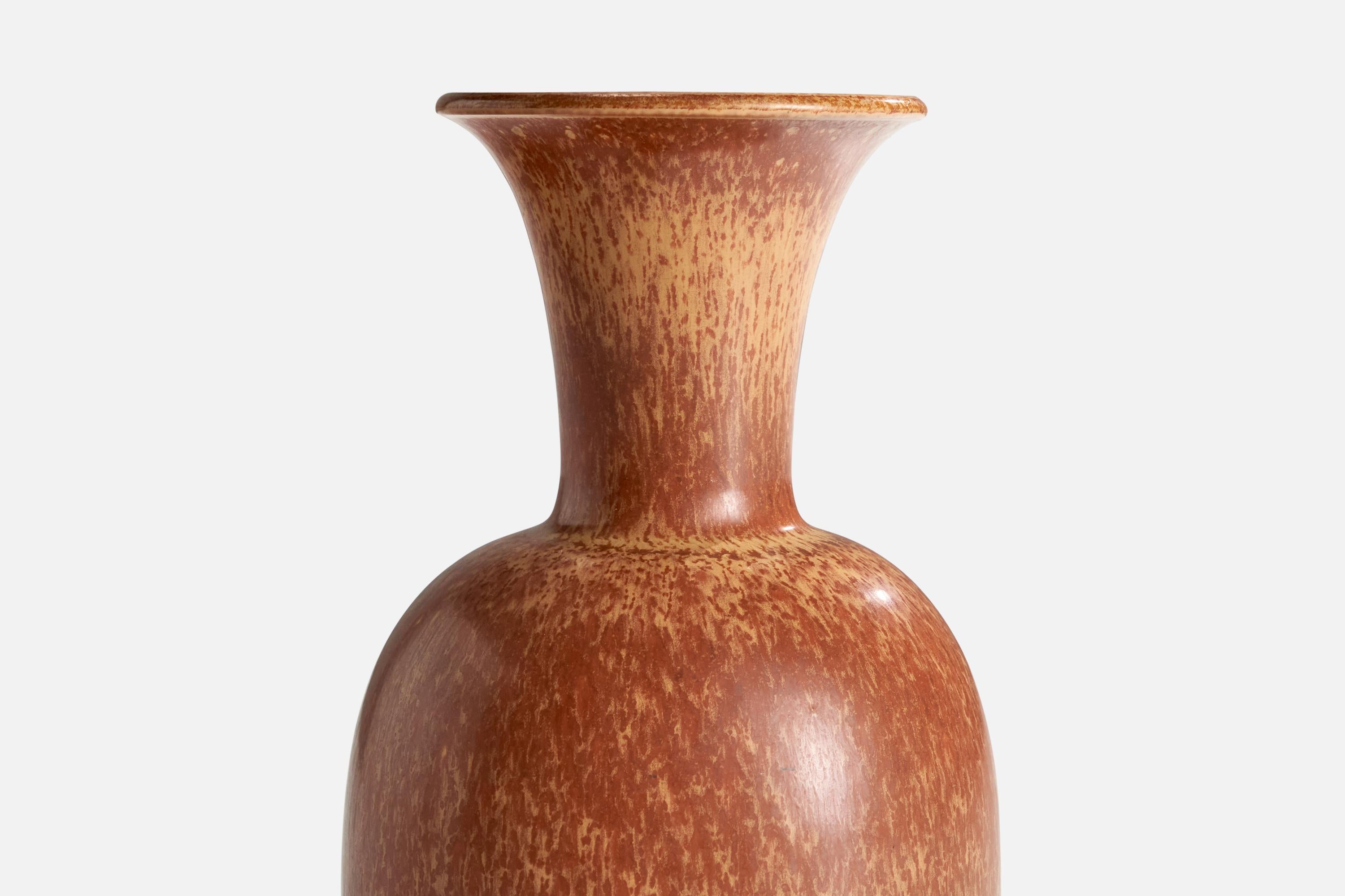 Metà XX secolo Gunnar Nylund, Vaso, Gres, Svezia, anni '40 in vendita