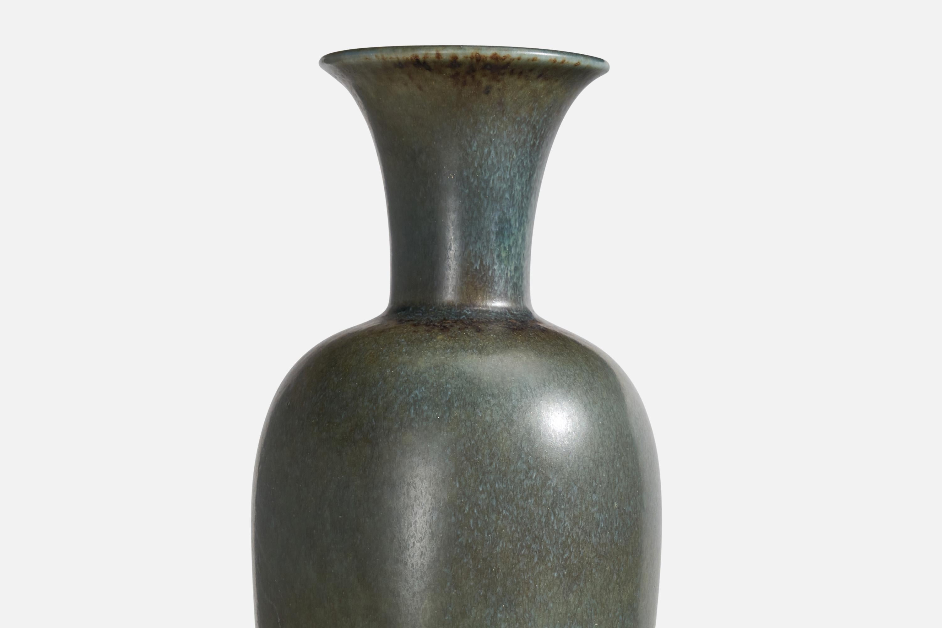 Grès porcellanato Gunnar Nylund, Vaso, Gres, Svezia, anni '40 in vendita