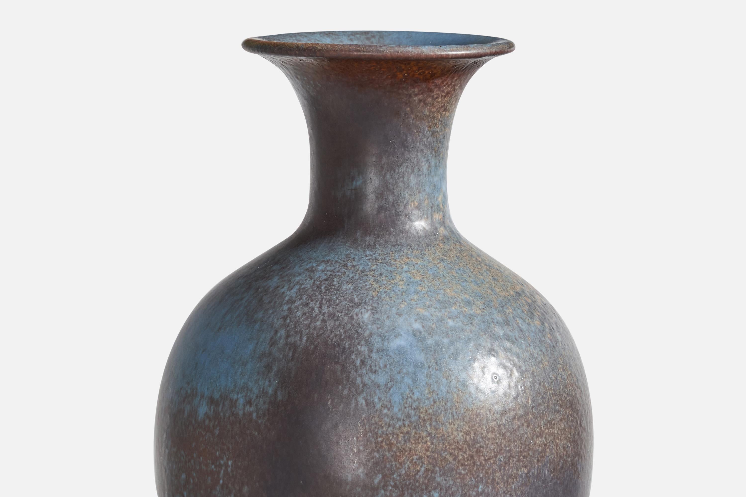 Grès Gunnar Nylund, Vase, grès, Suède, années 1940 en vente