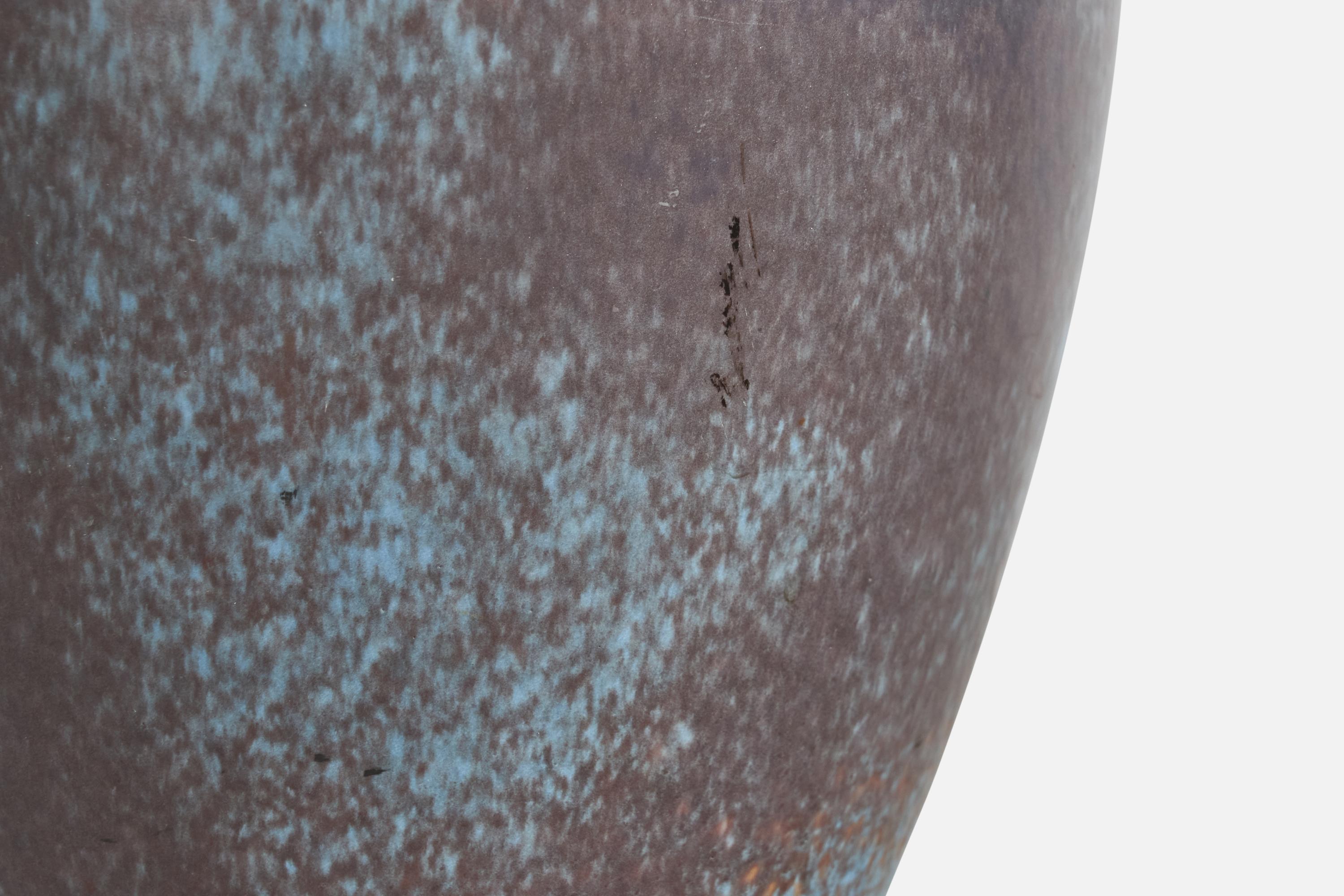 Gunnar Nylund, Vase, grès, Suède, années 1940 en vente 2