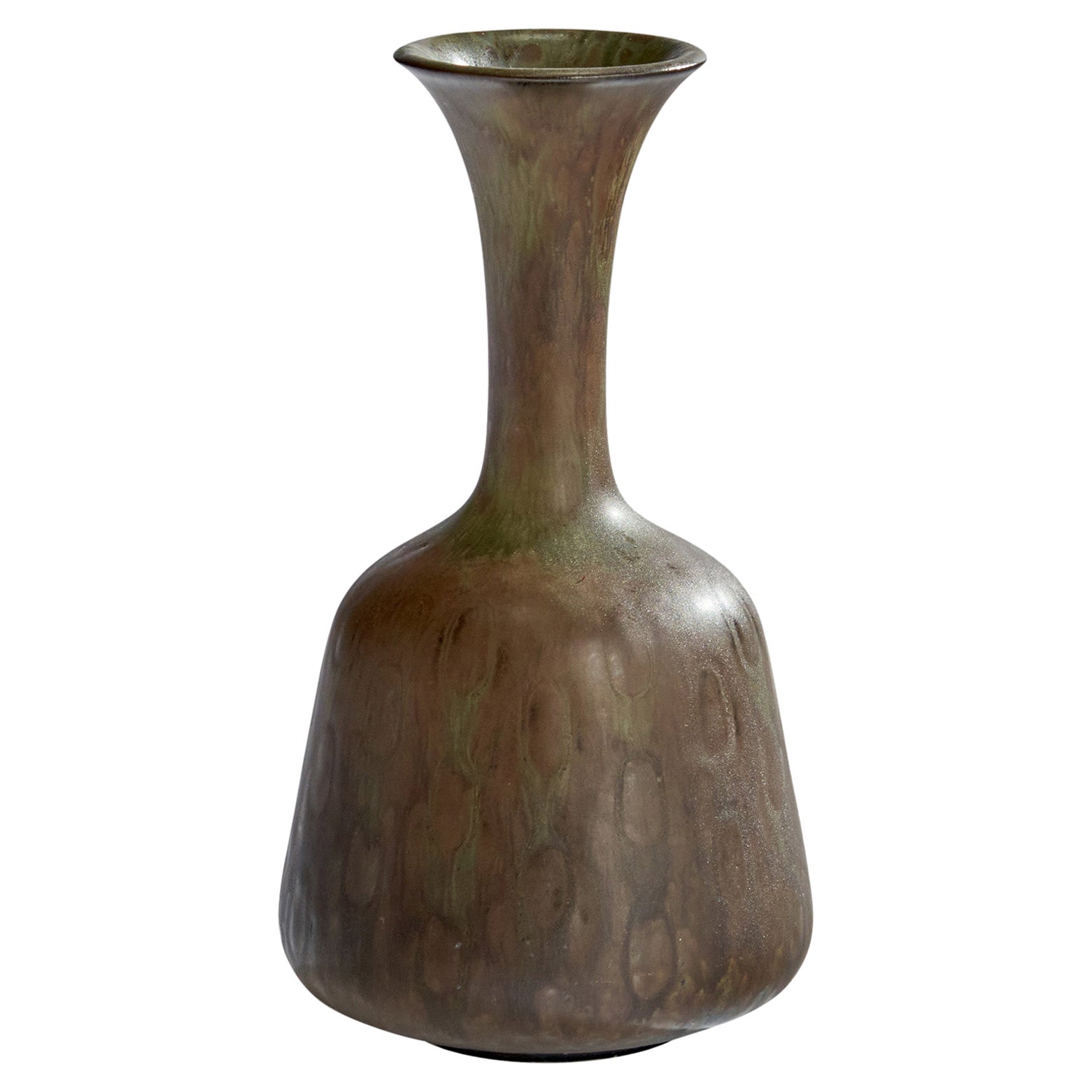 Gunnar Nylund, Vase, Stoneware, Sweden, 1940s