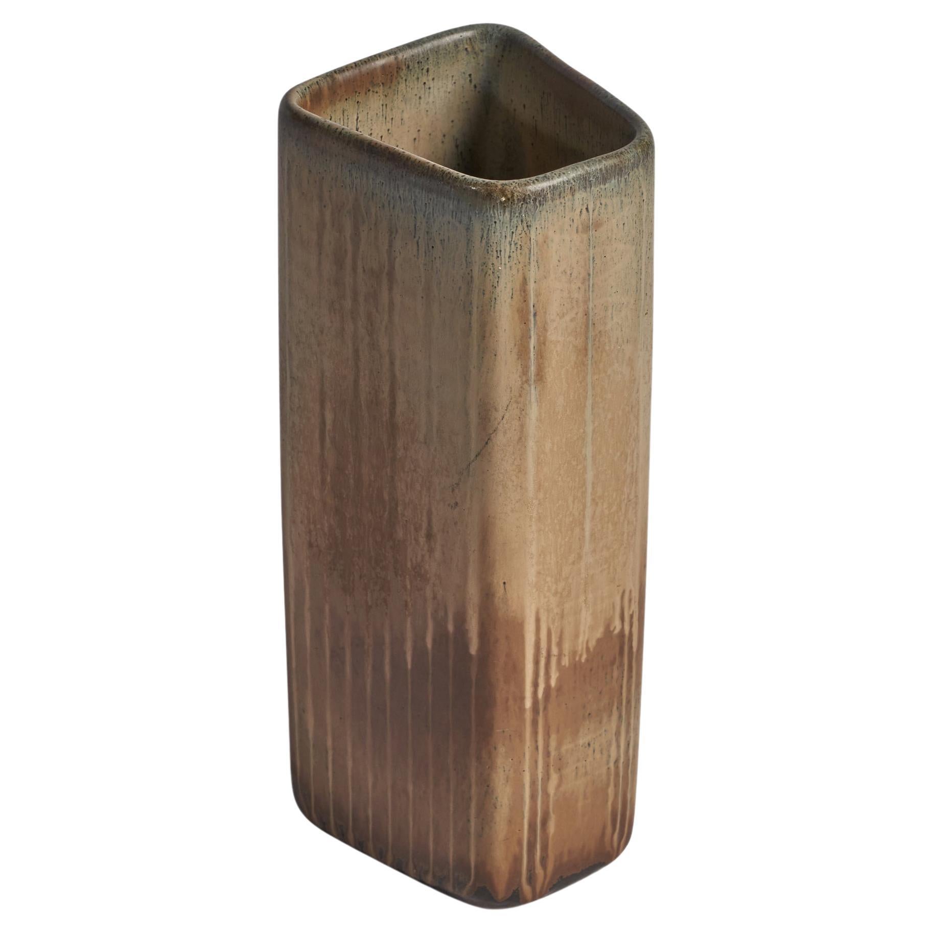 Gunnar Nylund, Vase, Steingut, Schweden, 1940er-Jahre