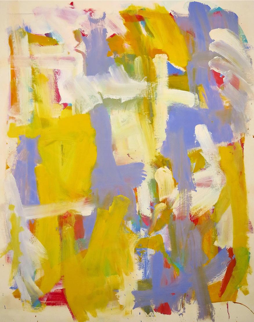 Gunnar Theel Abstract Painting - P045