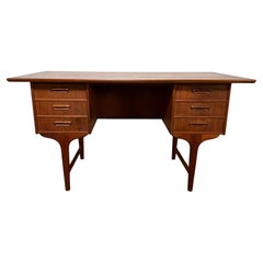 Gunnar Tibergaard-Nielsen Danish Teak Desk C. 1960s
