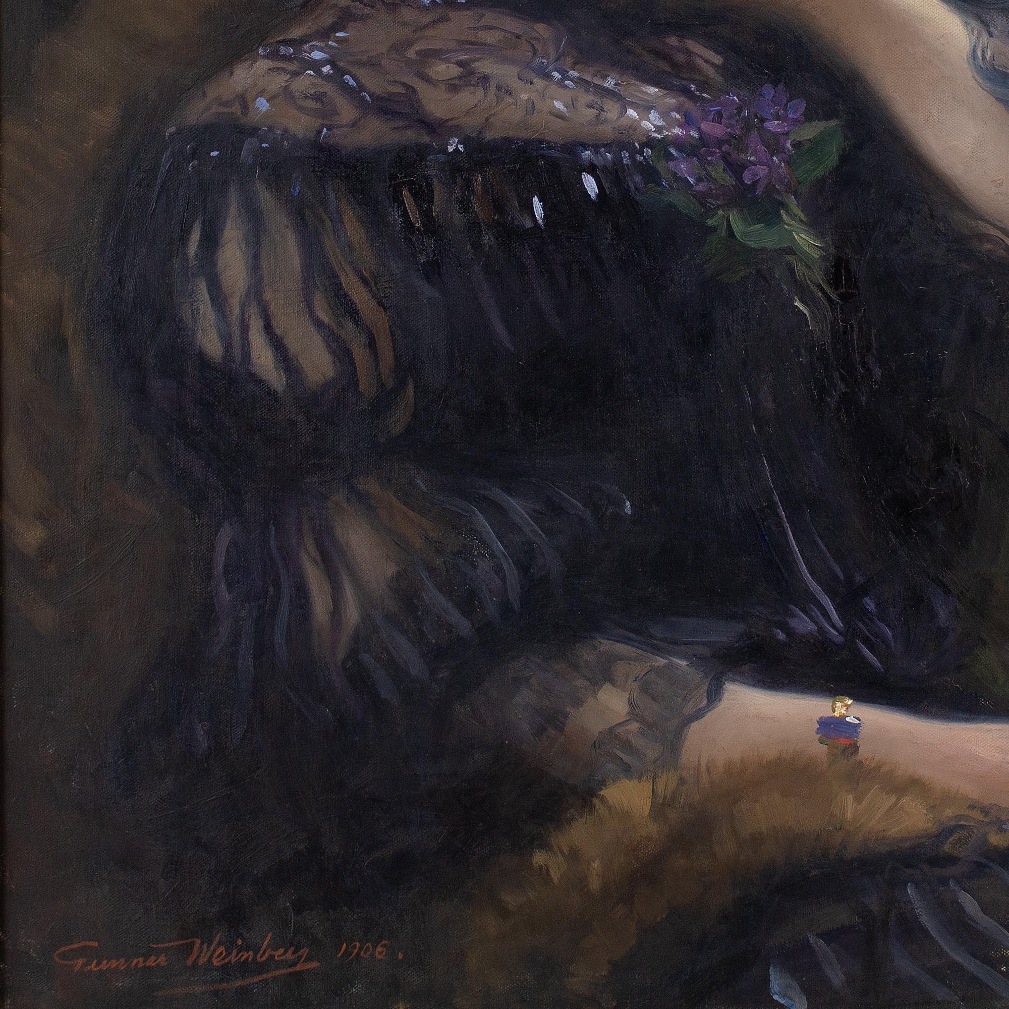 Gunnar Weinberg, Portrait Of A Woman 7