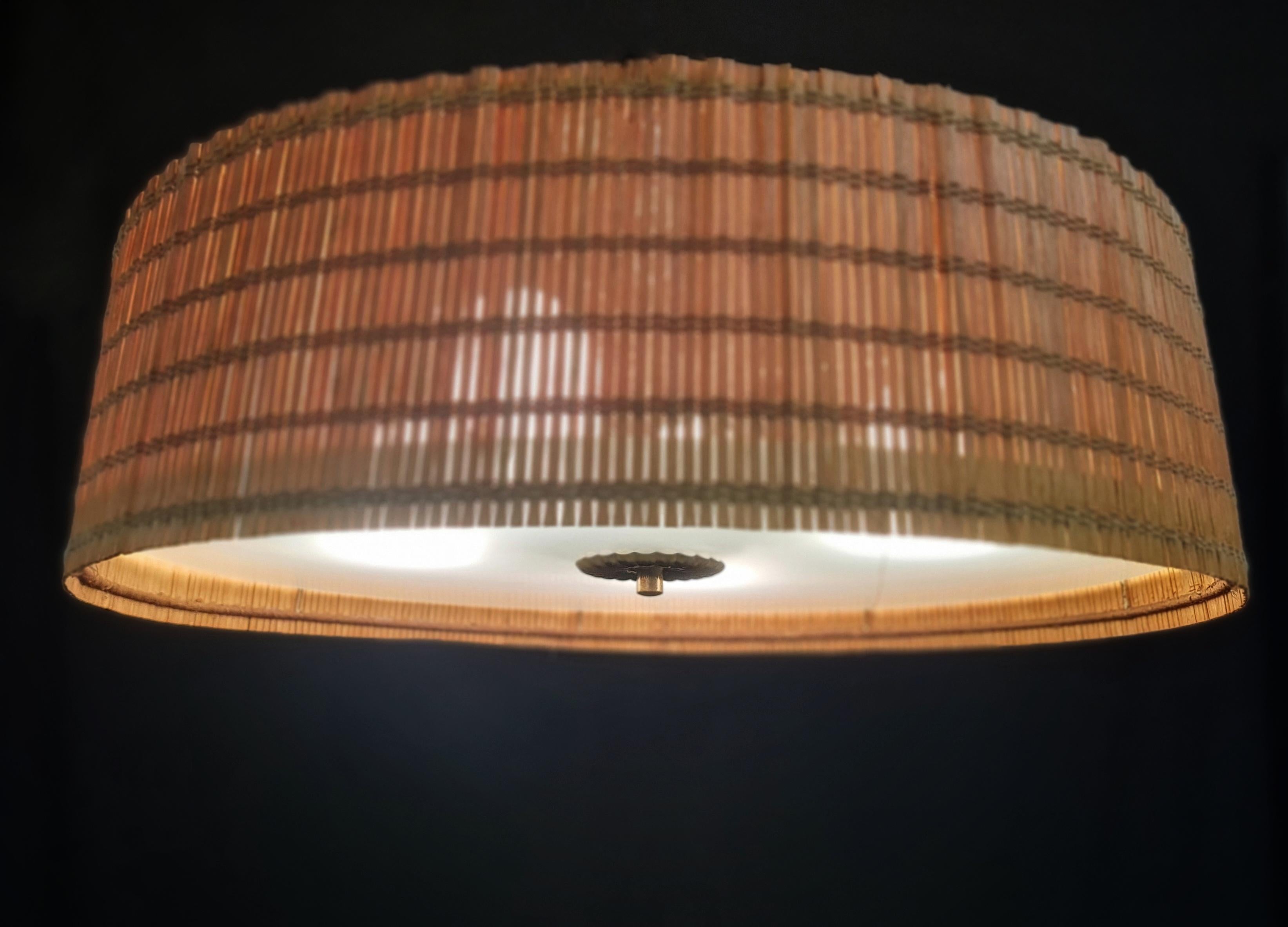 Gunnel Nyman Ceiling Lamp Model 20491 for Idman For Sale 4