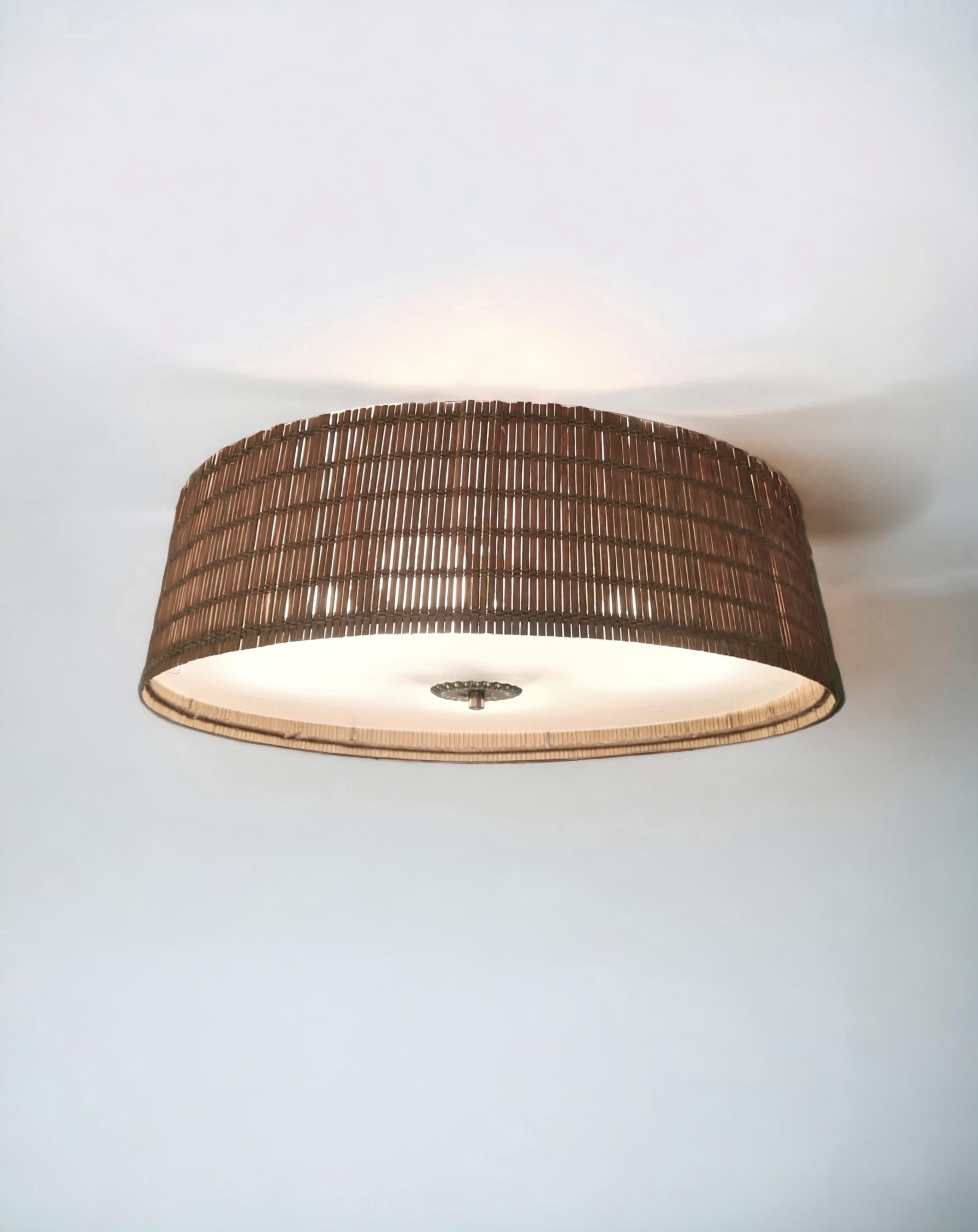 Gunnel Nyman Ceiling Lamp Model 20491 for Idman For Sale 8