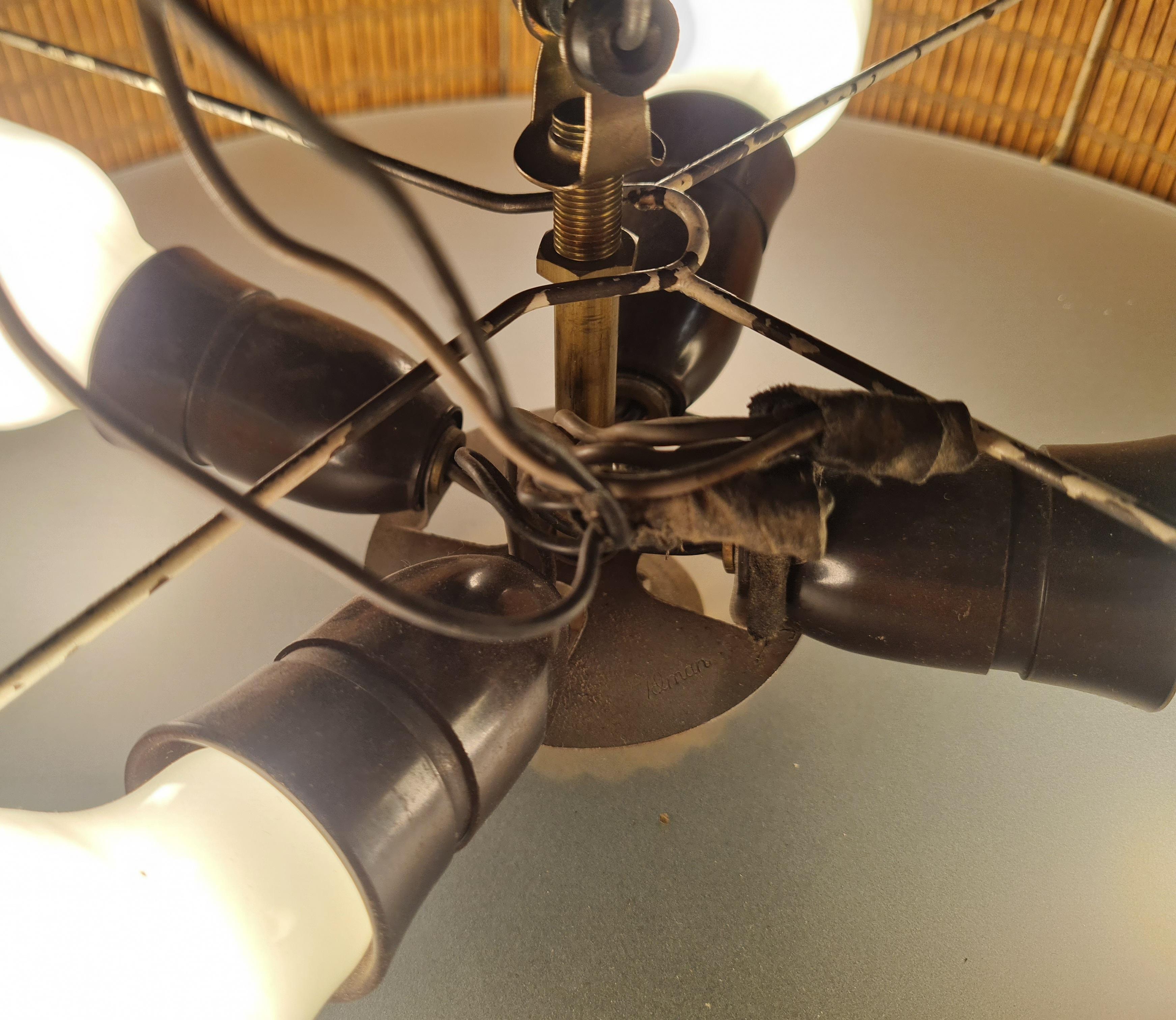 Gunnel Nyman Ceiling Lamp Model 20491 for Idman For Sale 1