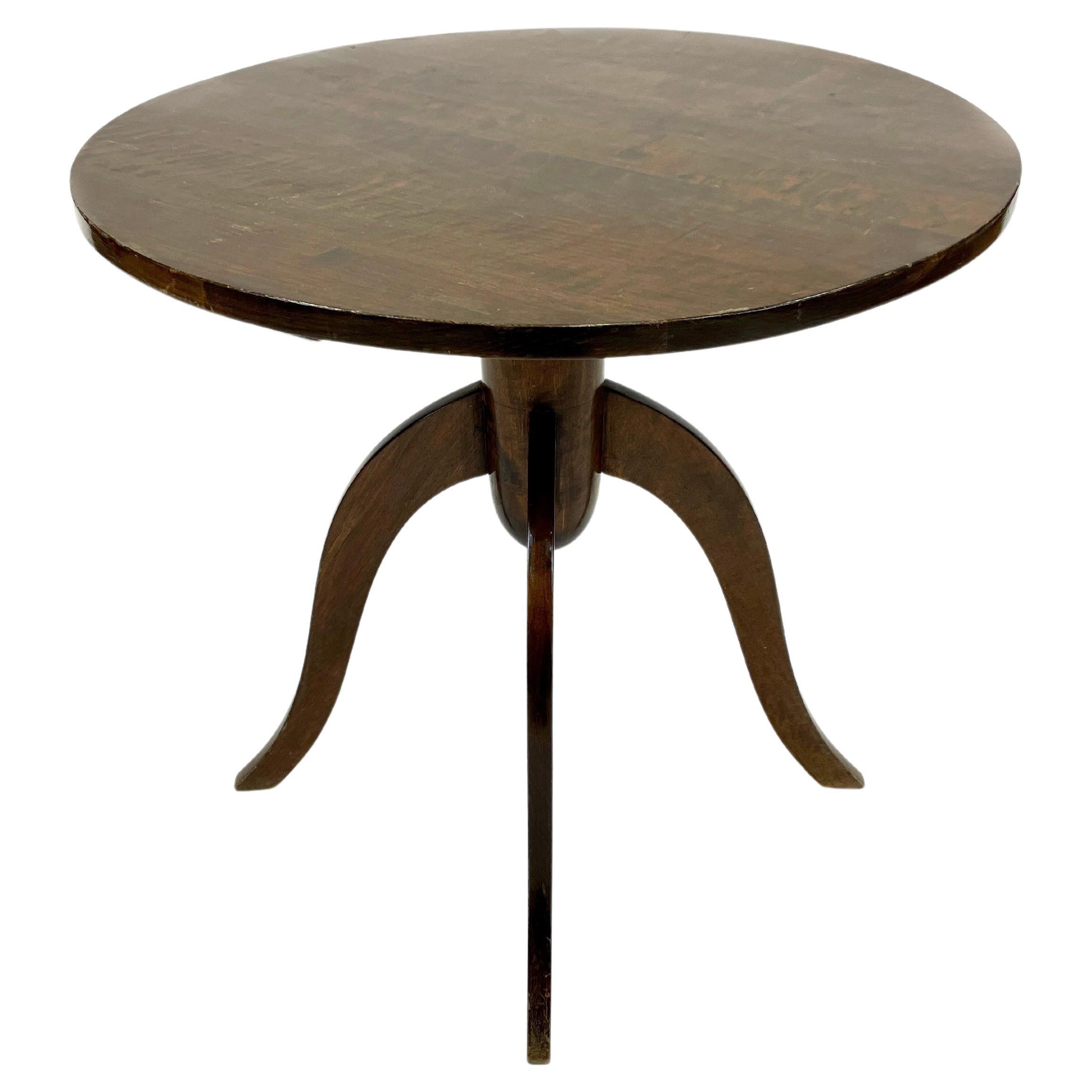 Gunnel Nyman Finnish Modern Side Table, 1937
