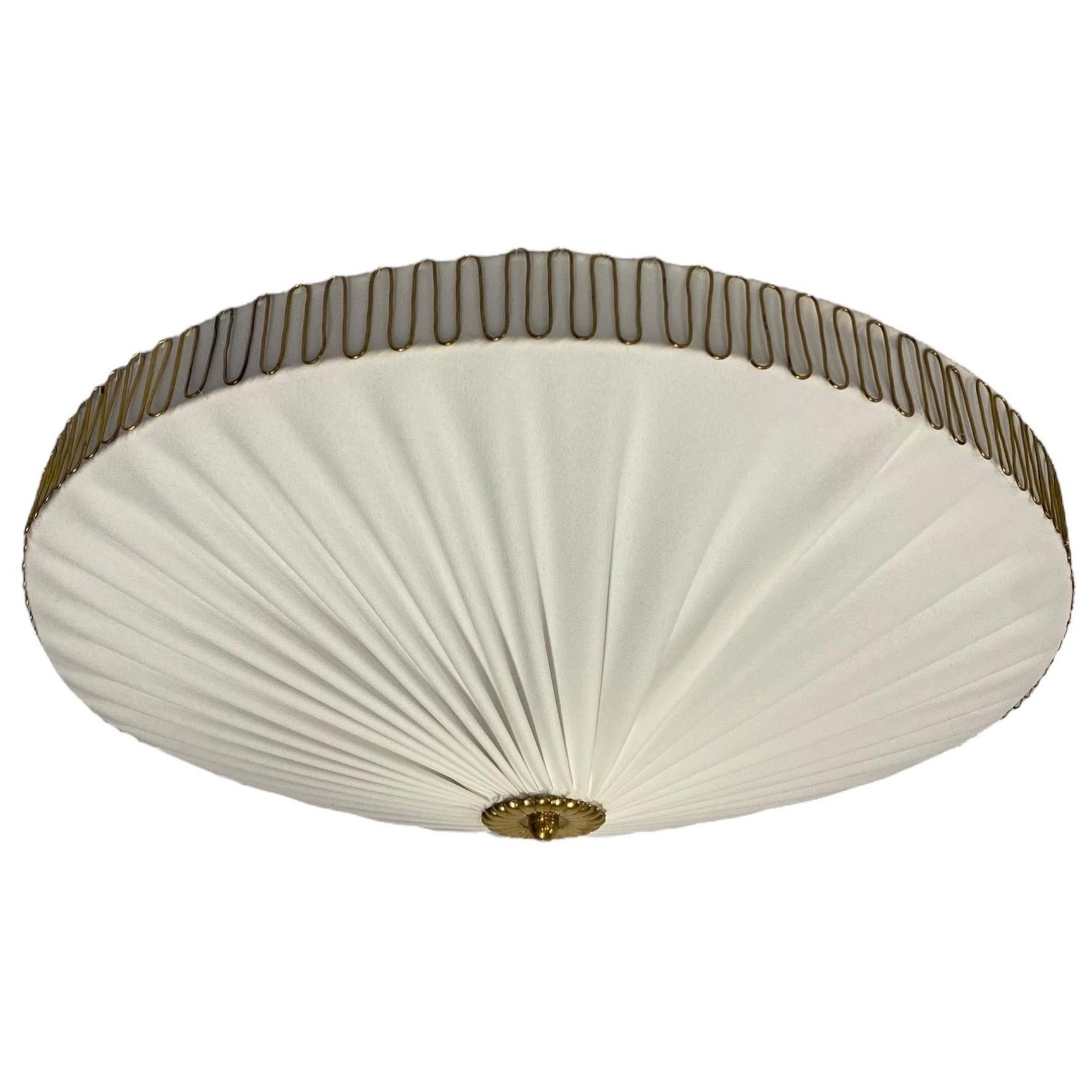 Gunnel Nyman, montatura da incasso in ottone e tessuto, modello K5-40, Idman 1950 in vendita