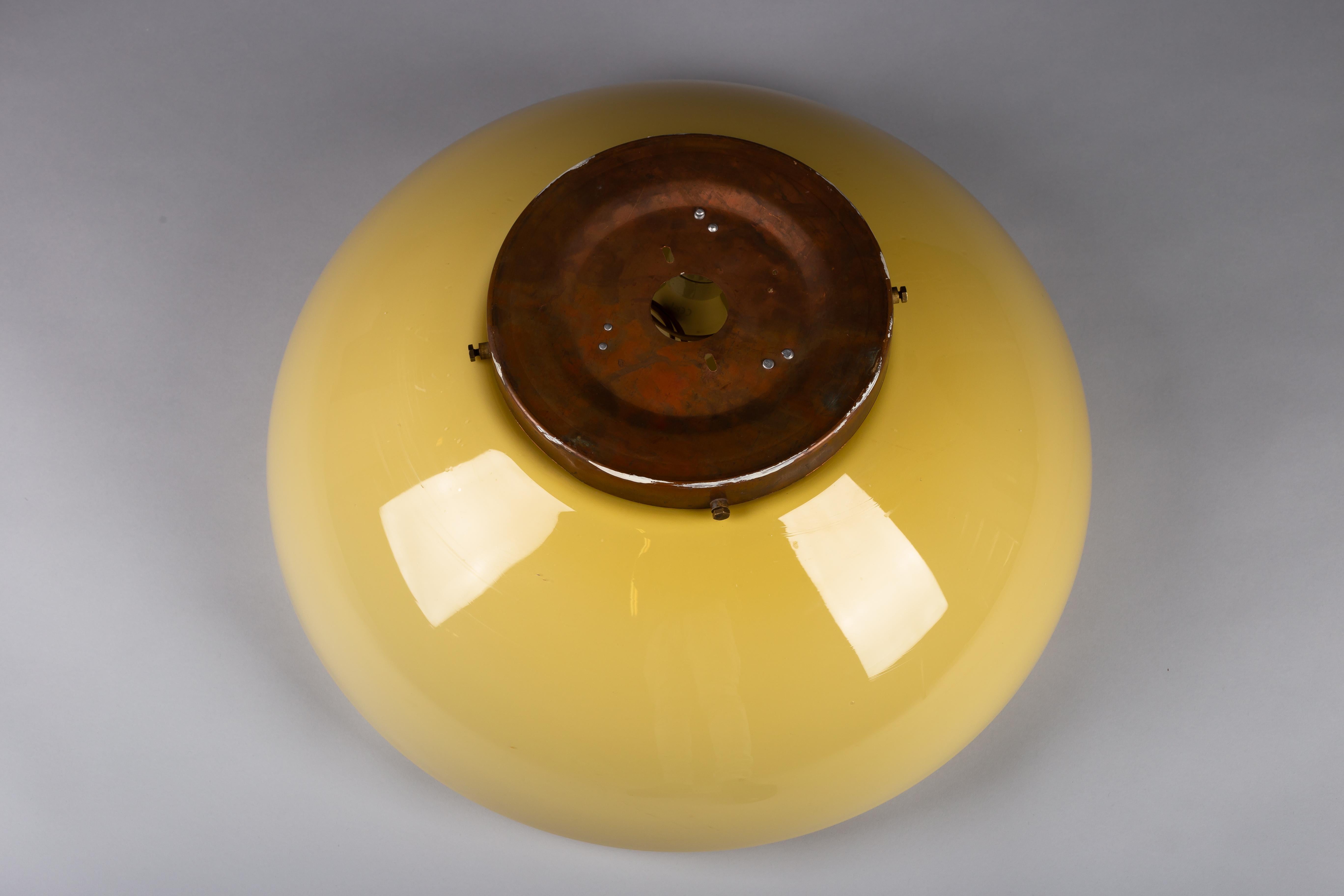 Gunnel Nyman, grand encastré en verre moderne du milieu du siècle, modèle 82400, Idman Oy en vente 6