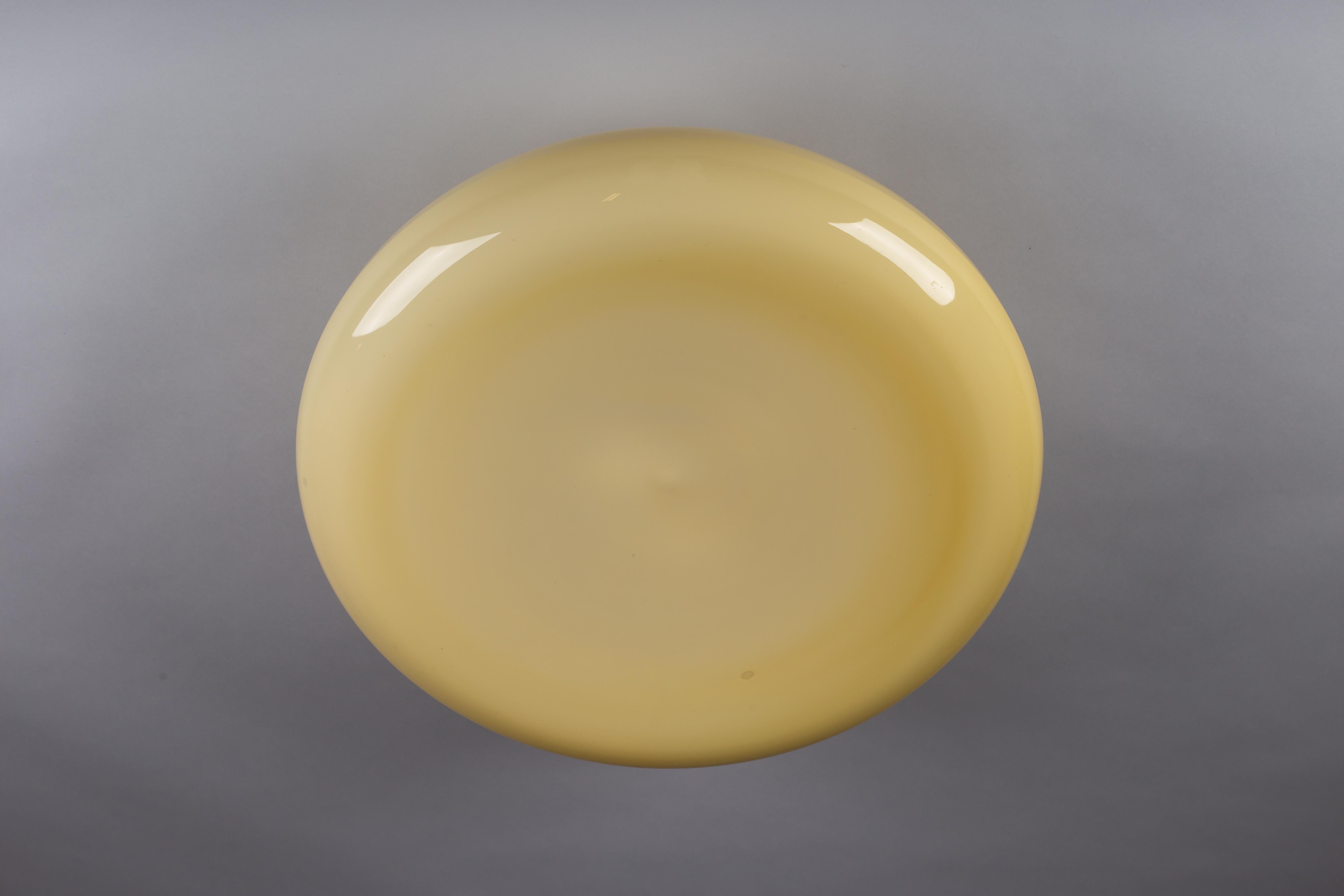 20ième siècle Gunnel Nyman, grand encastré en verre moderne du milieu du siècle, modèle 82400, Idman Oy en vente