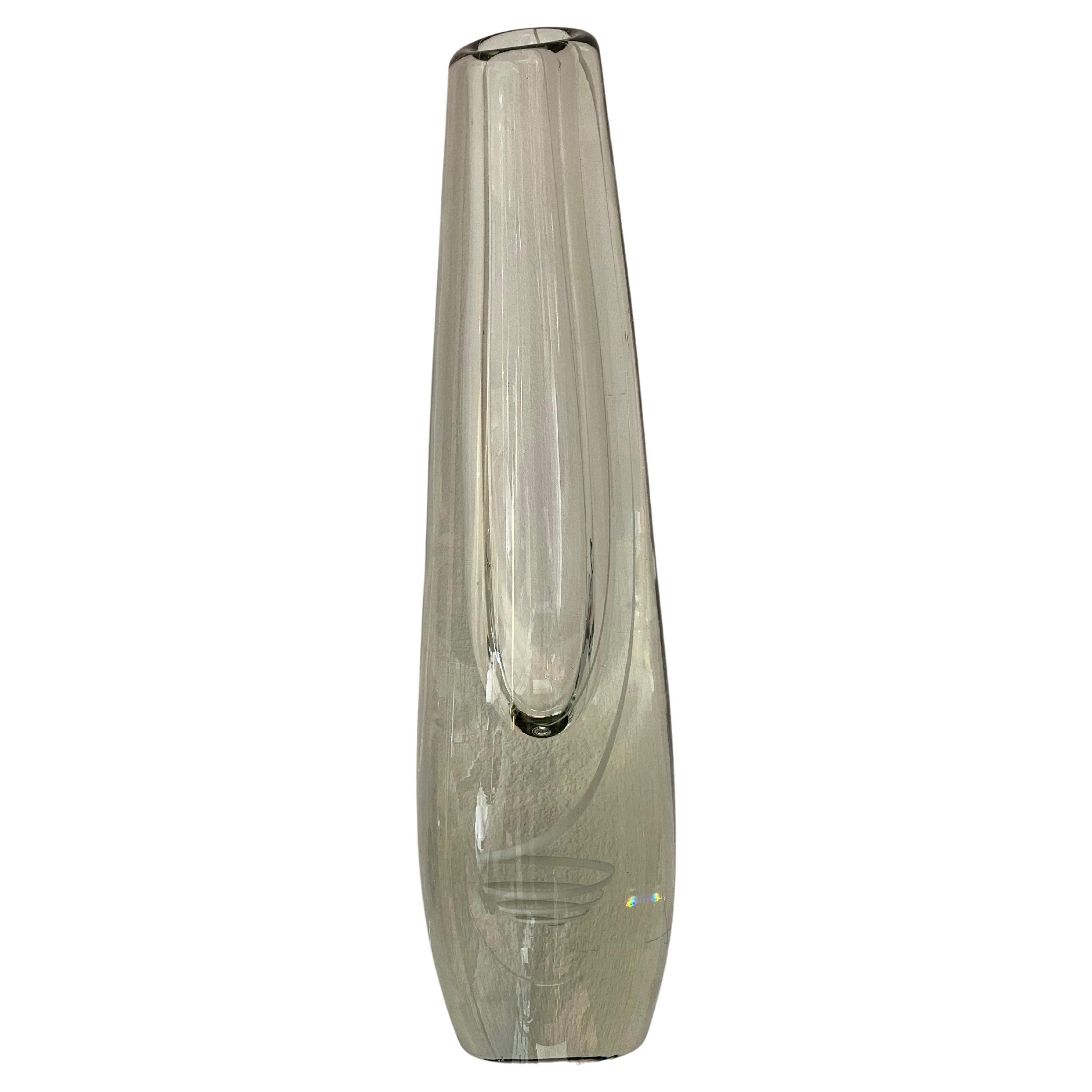 Gunnel Nyman - Nuutajärvi - "Serpentine" vase - 1957 For Sale