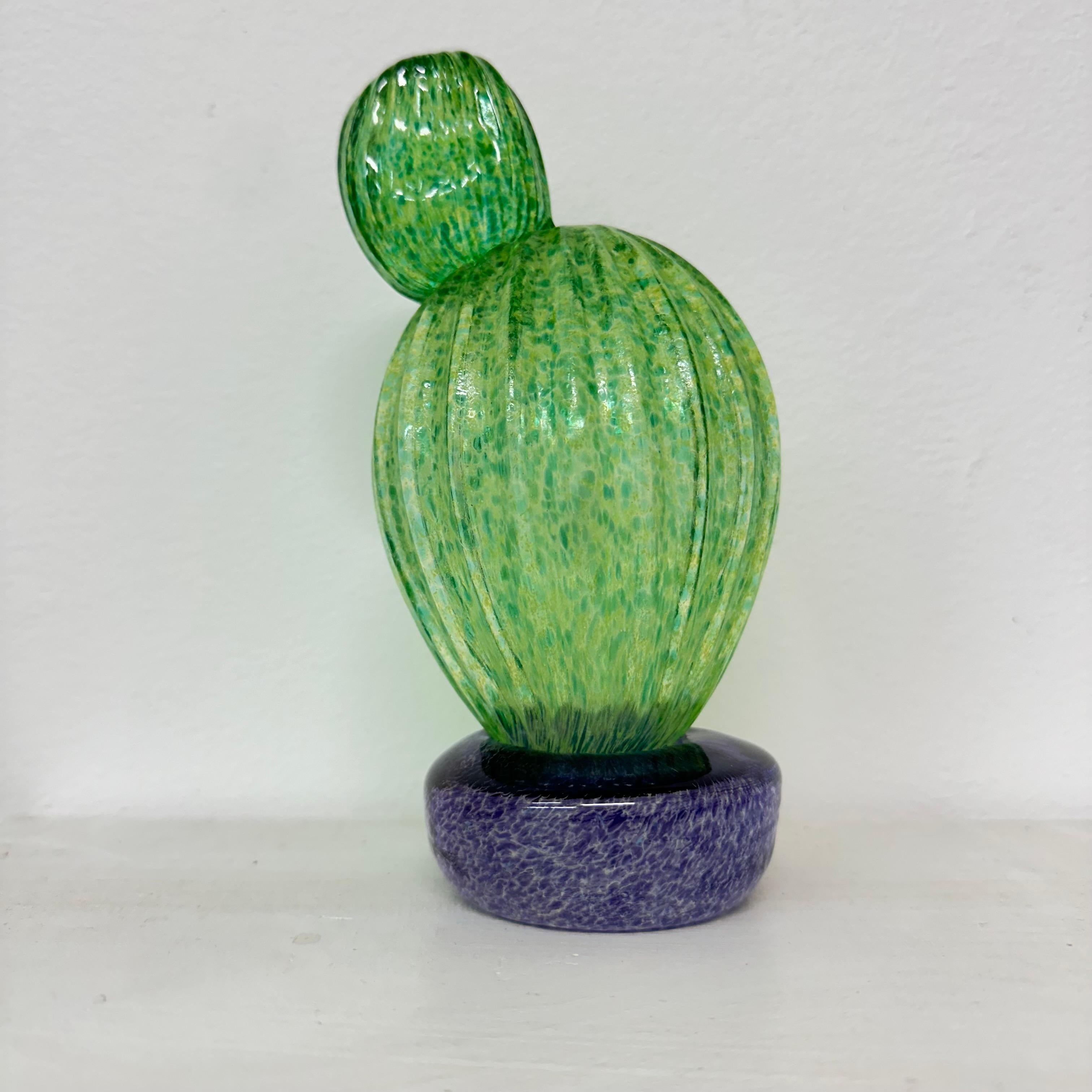 Gunnel Sahlin for Kosta Boda Cactus 1980s Sweden 3