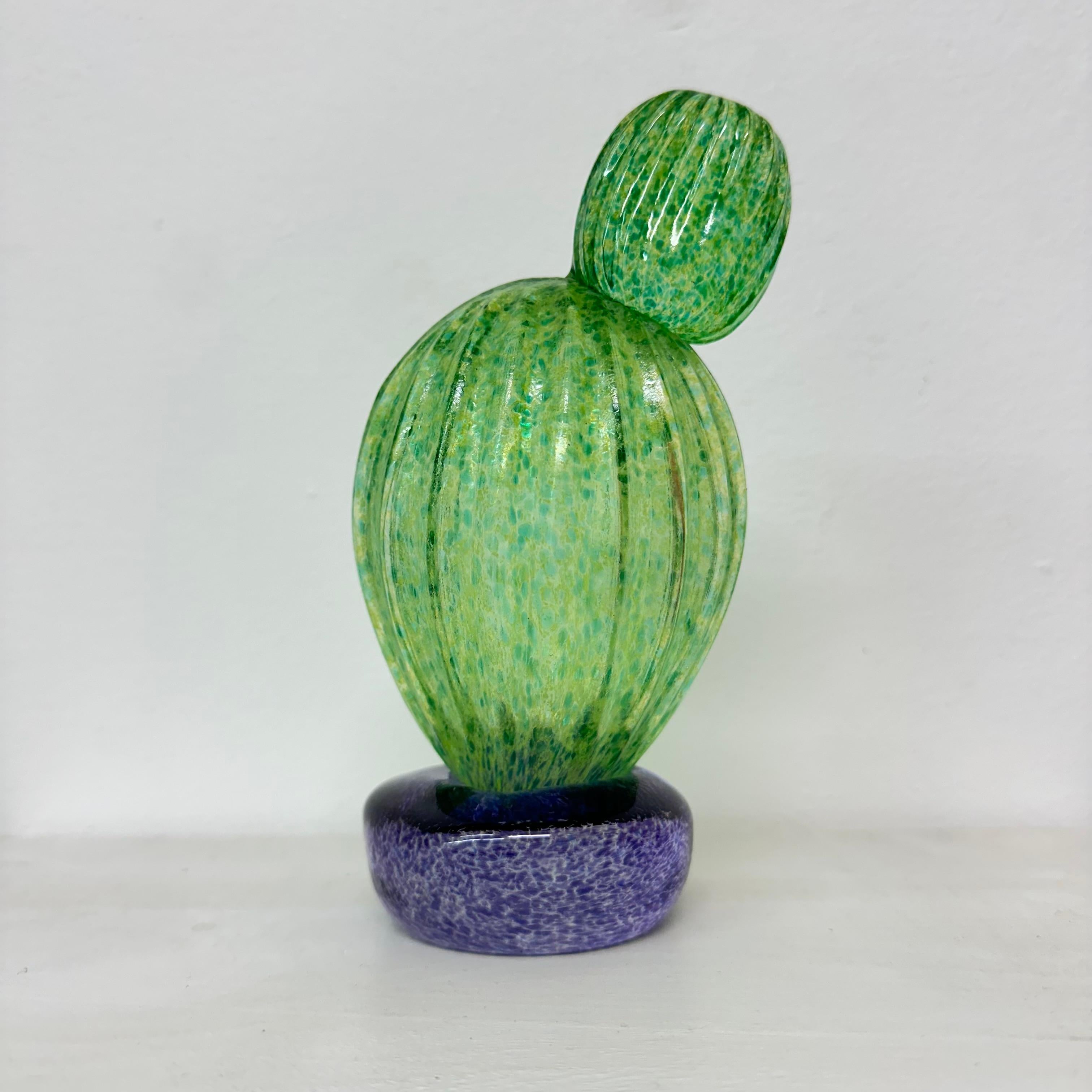 Gunnel Sahlin for Kosta Boda Cactus 1980s Sweden 7