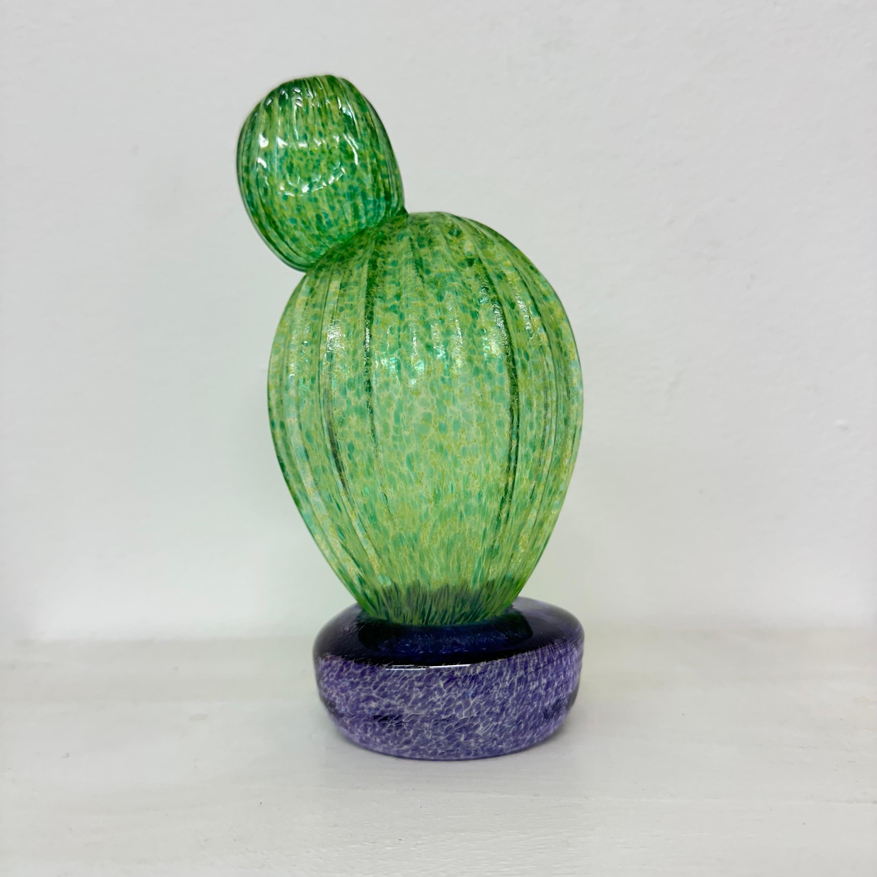 Gunnel Sahlin for Kosta Boda Cactus 1980s Sweden In Good Condition In Delft, NL