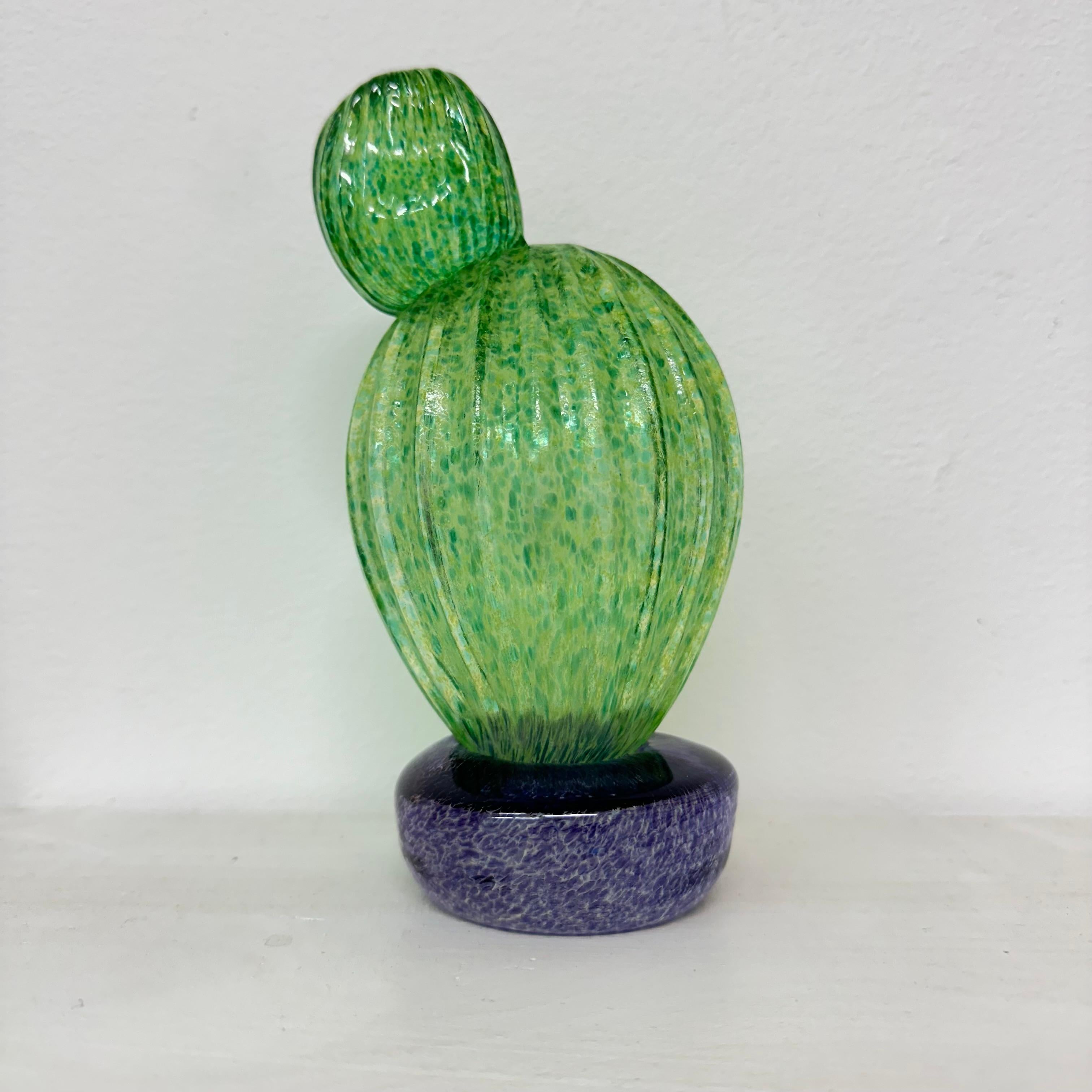 Gunnel Sahlin for Kosta Boda Cactus 1980s Sweden 2