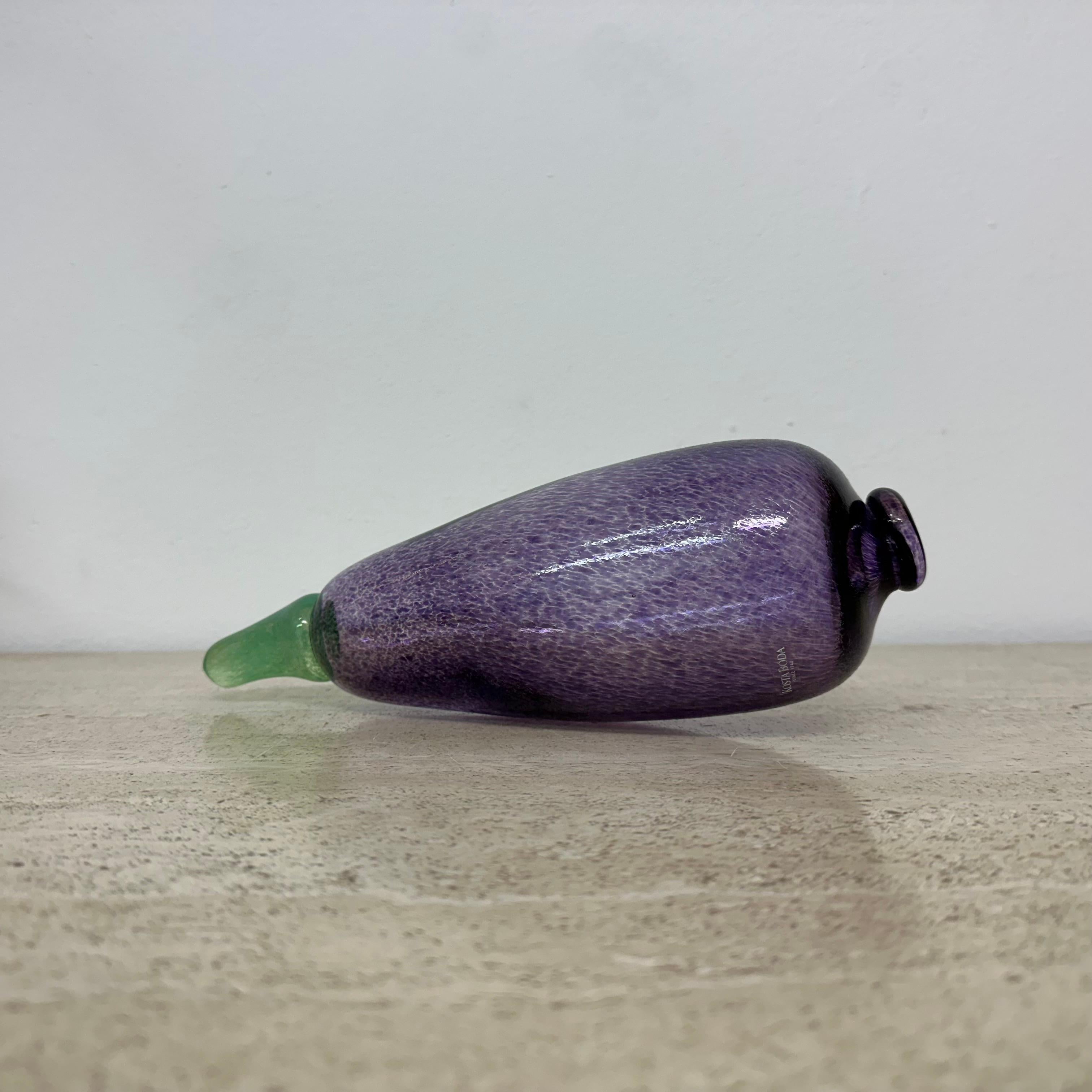 Gunnel Sahlin for Kosta Boda Fruits Art glass , 1990s For Sale 4