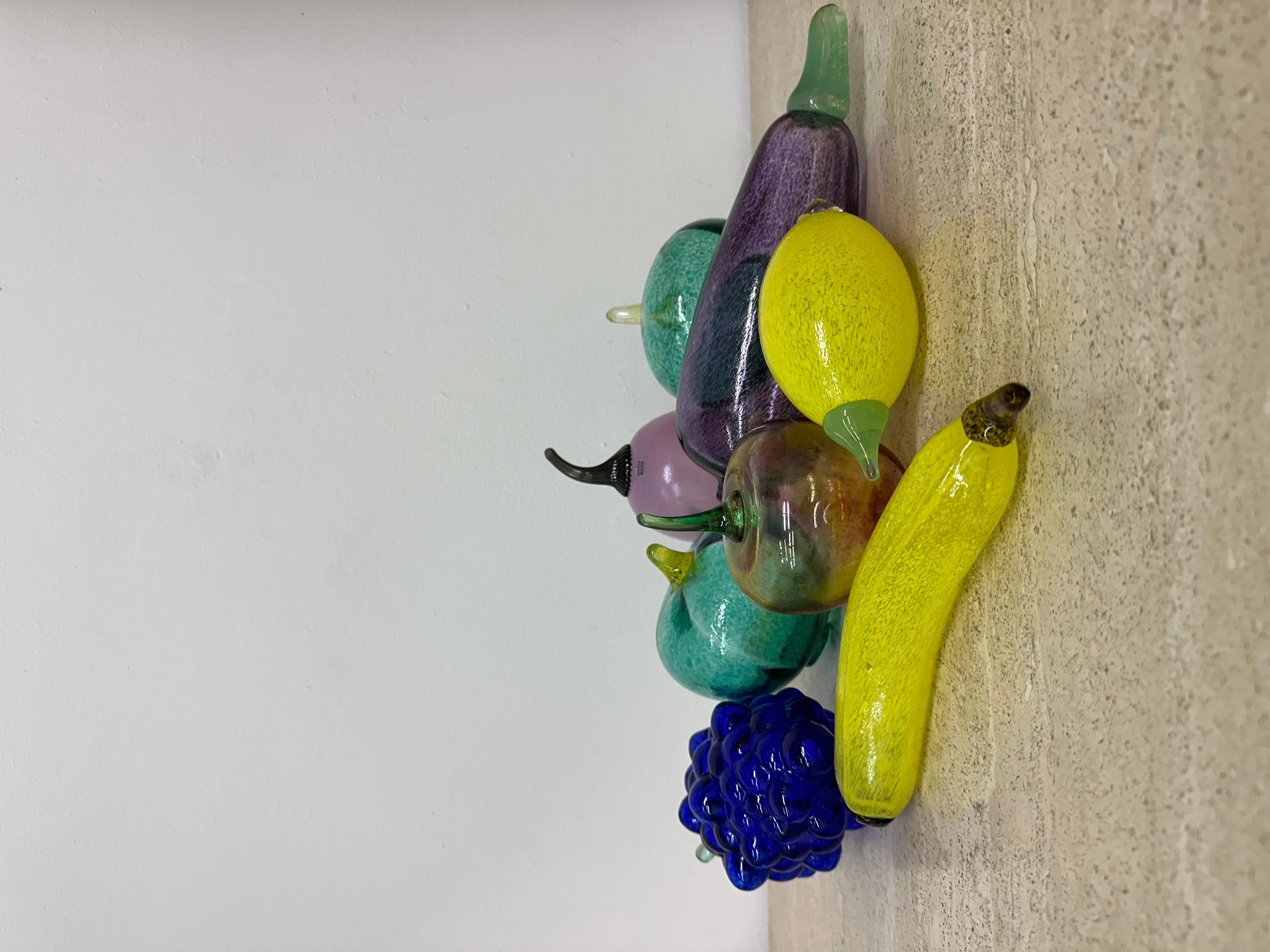 Gunnel Sahlin for Kosta Boda Fruits Art glass , 1990s
