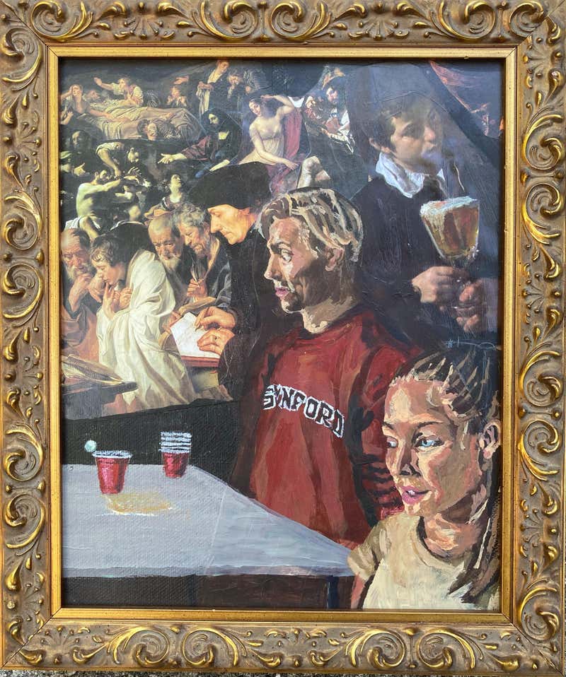 Stephen Quick - Pop Art Portrait of the Beatles music group in Graffiti ...